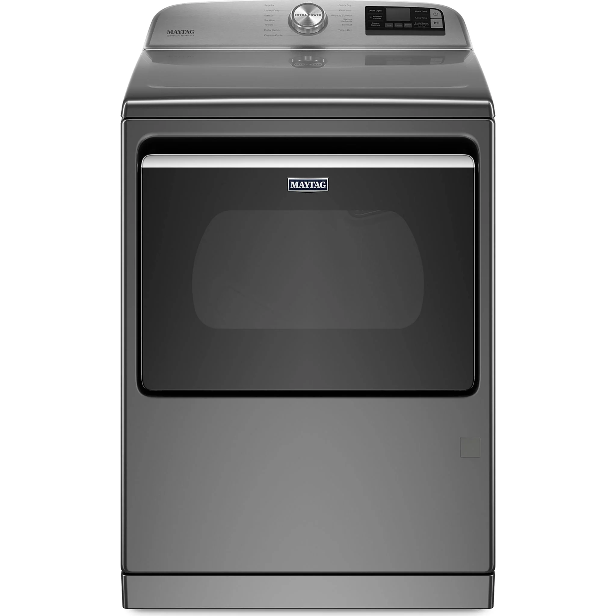 Maytag Smart Top Load Gas Dryer with Extra Power Button - 7.4 cu.ft. - Metallic Slate (MGD7230HC) - Image 42