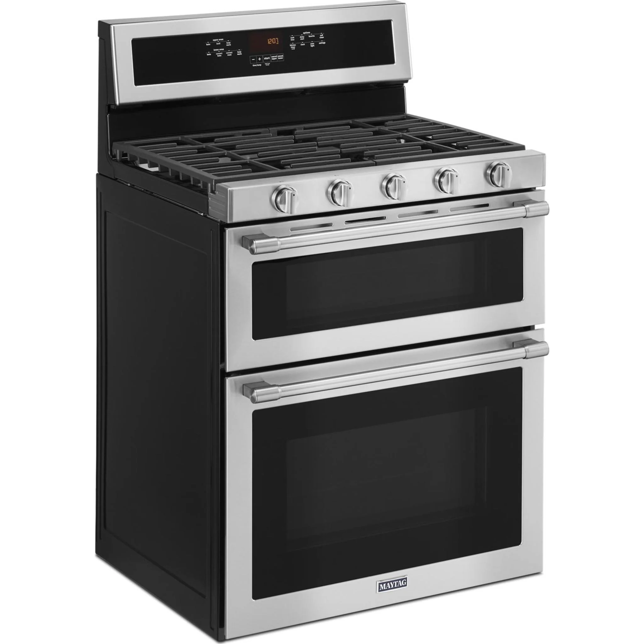 Maytag 30-Inch Wide Double Oven Gas Range with True Convection - 6.0 CU. FT. -Stainless Steel (MGT8800FZ) - Image 10
