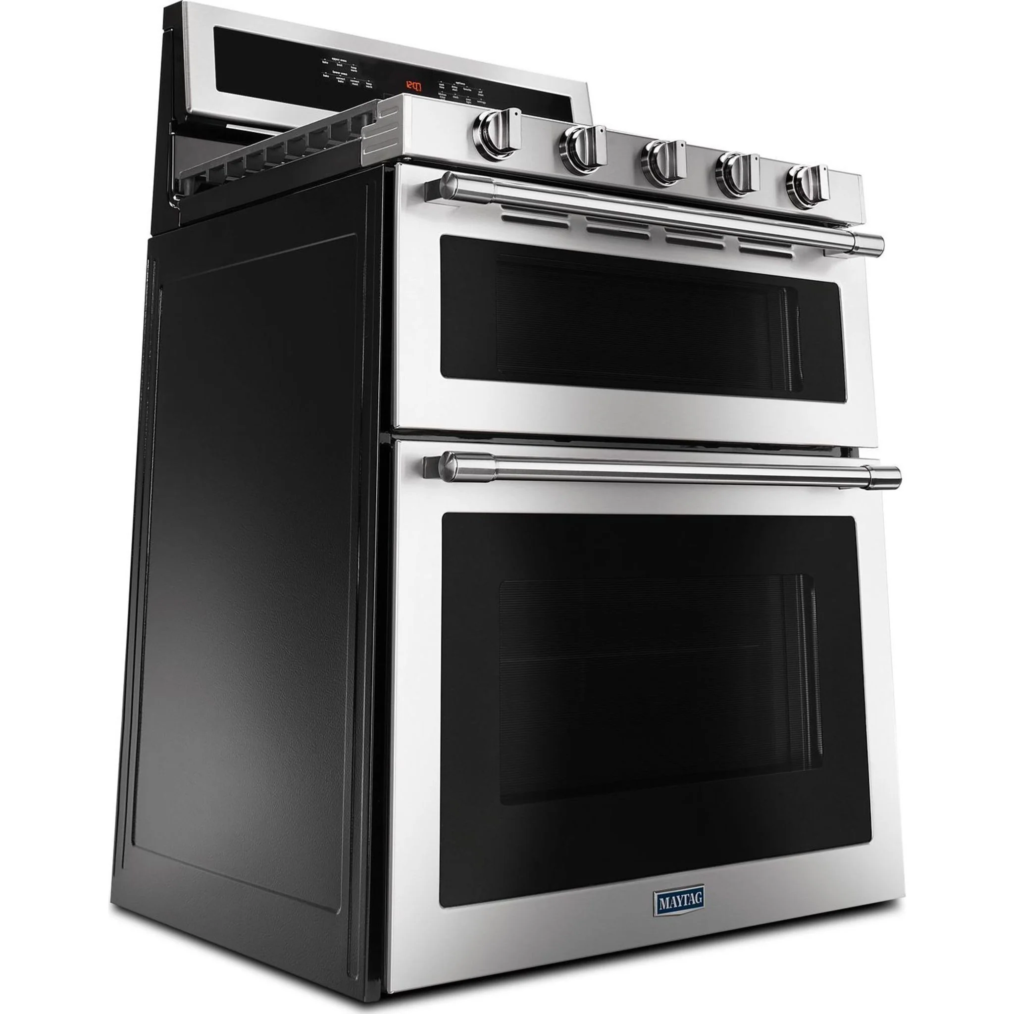 Maytag 30-Inch Wide Double Oven Gas Range with True Convection - 6.0 CU. FT. -Stainless Steel (MGT8800FZ) - Image 11
