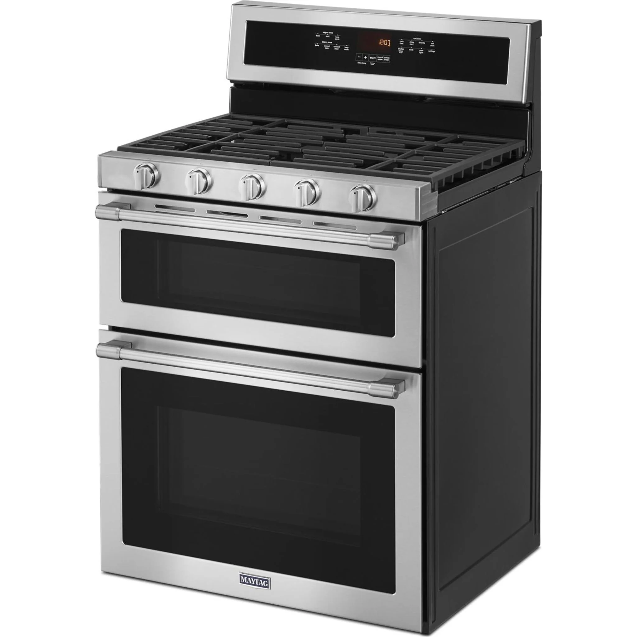 Maytag 30-Inch Wide Double Oven Gas Range with True Convection - 6.0 CU. FT. -Stainless Steel (MGT8800FZ) - Image 12