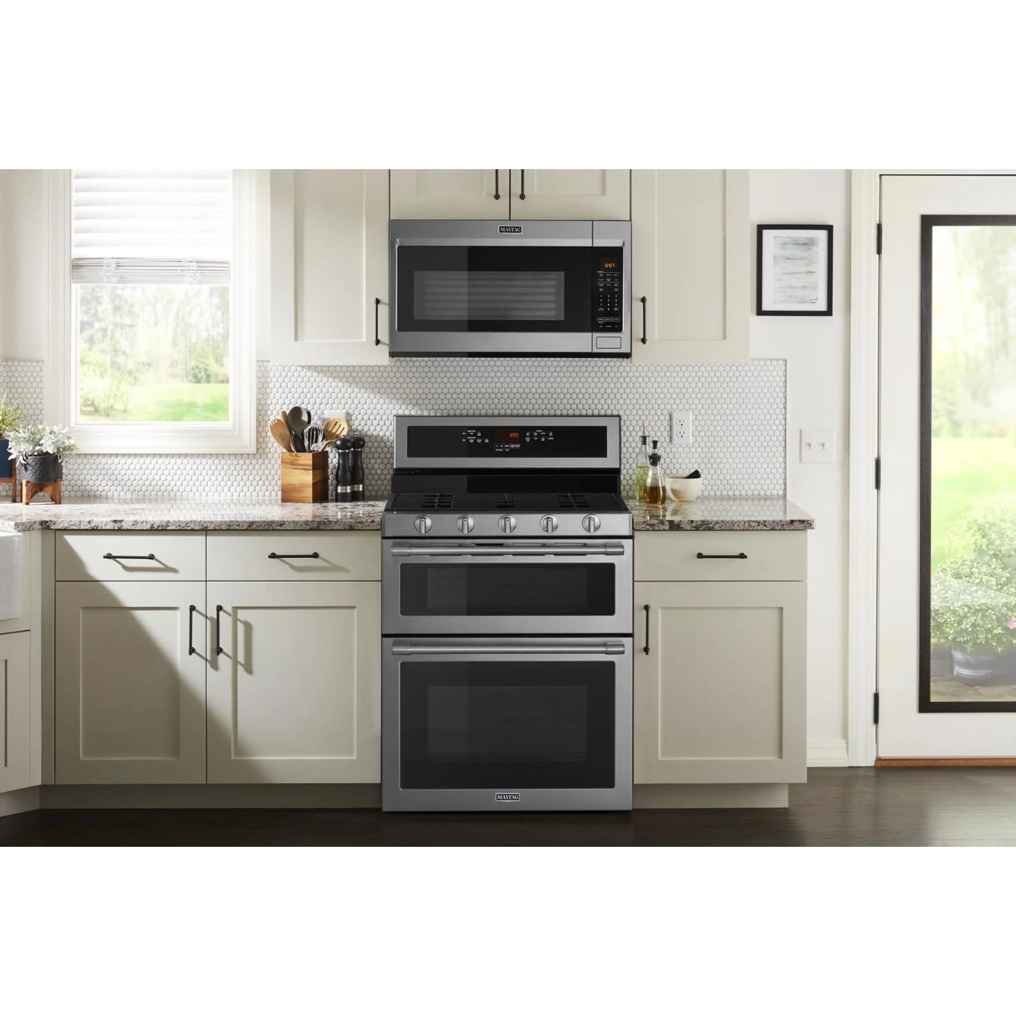 Maytag 30-Inch Wide Double Oven Gas Range with True Convection - 6.0 CU. FT. -Stainless Steel (MGT8800FZ) - Image 19