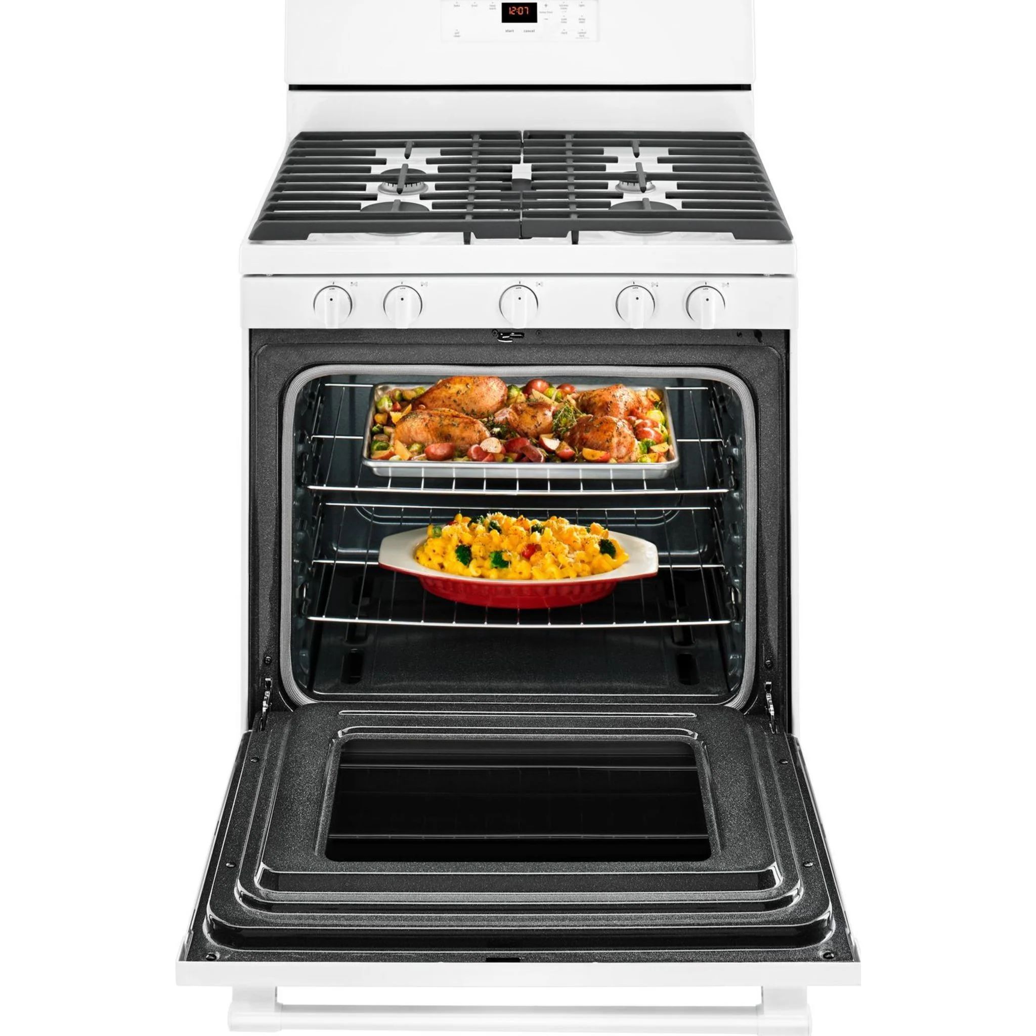 Maytag 30" WIDE GAS RANGE WITH 5TH OVAL BURNER - 5.0 cu. ft. (MGR6600FW) - Image 17