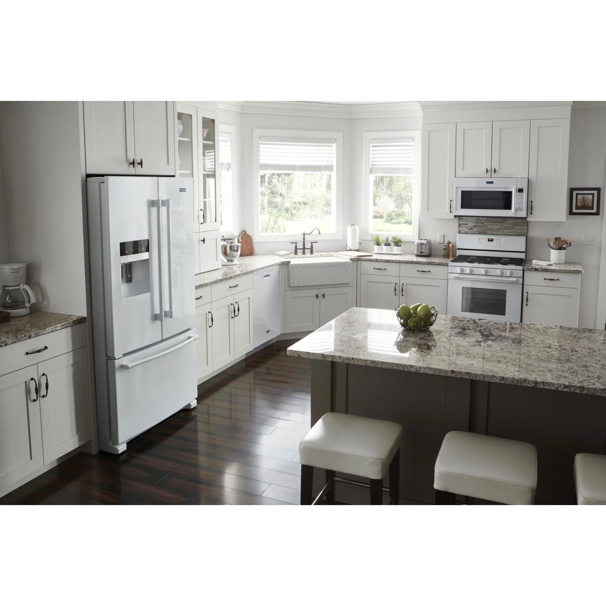 Maytag 30" WIDE GAS RANGE WITH 5TH OVAL BURNER - 5.0 cu. ft. (MGR6600FW) - Image 8