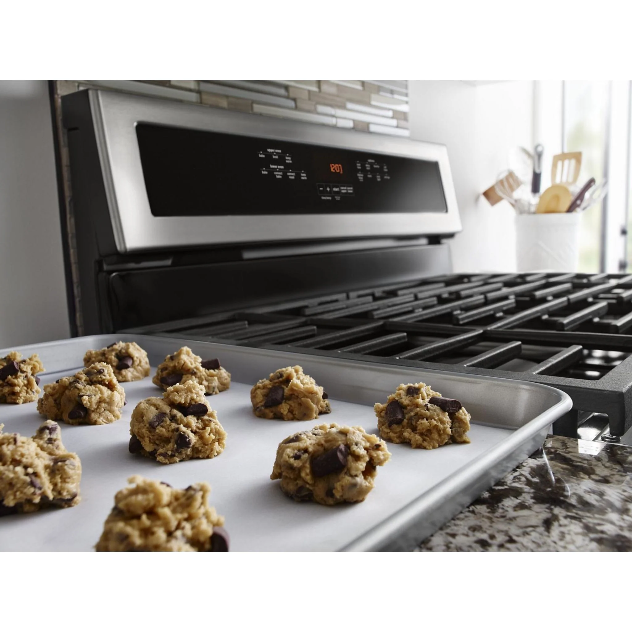 Maytag 30-Inch Wide Double Oven Gas Range with True Convection - 6.0 CU. FT. -Stainless Steel (MGT8800FZ) - Image 40
