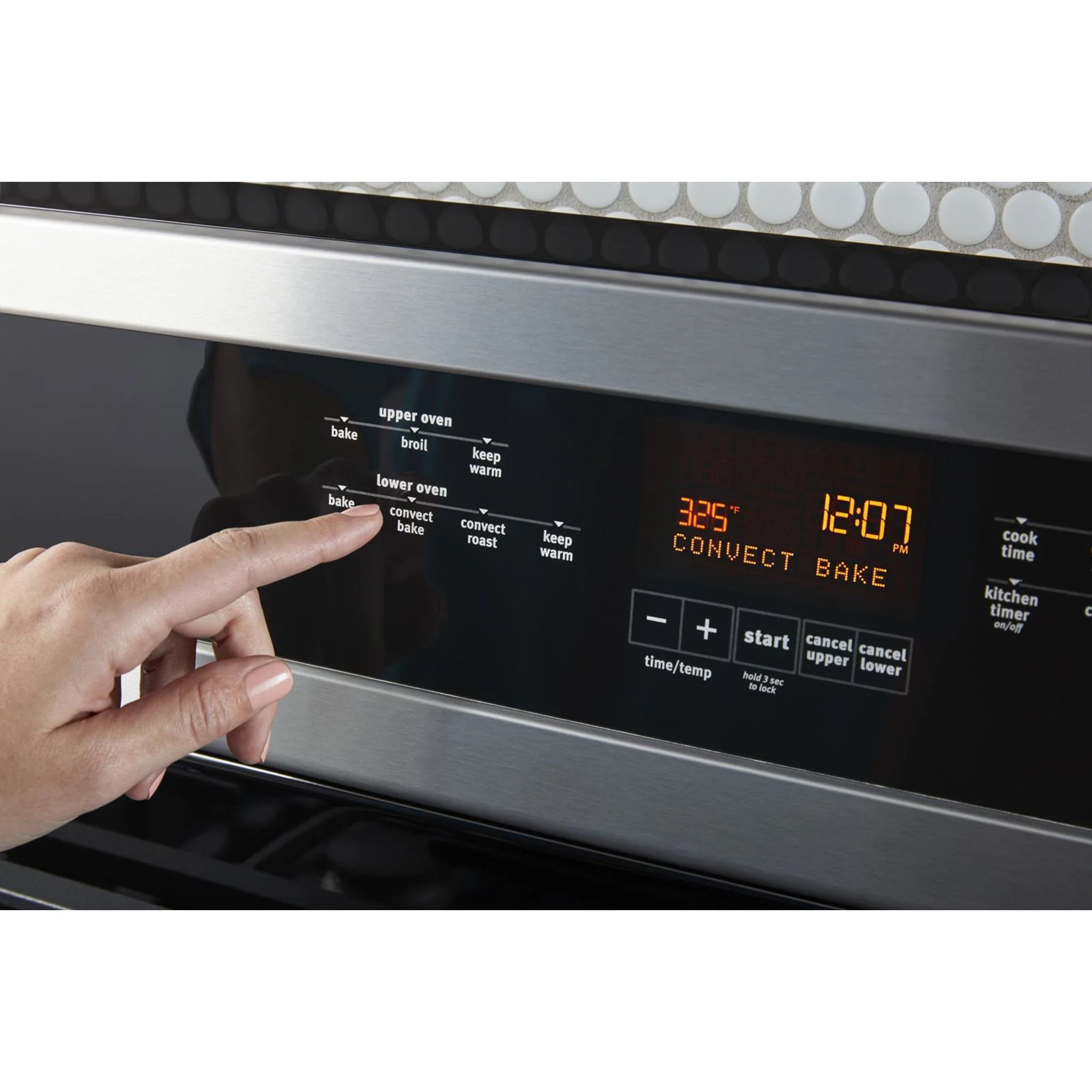 Maytag 30-Inch Wide Double Oven Gas Range with True Convection - 6.0 CU. FT. -Stainless Steel (MGT8800FZ) - Image 8