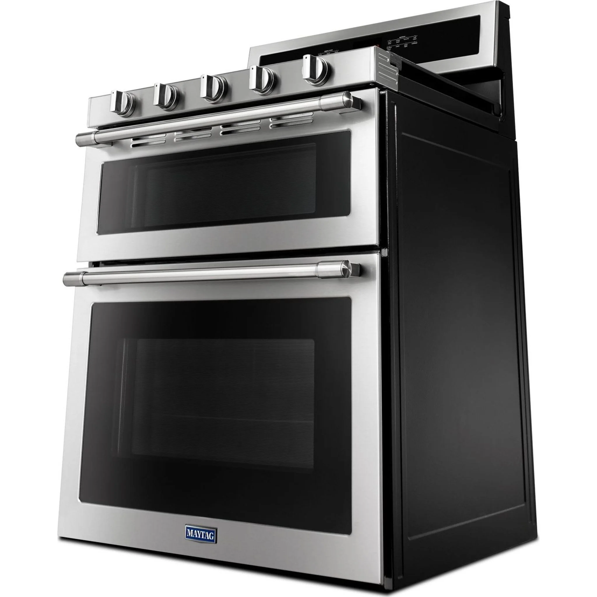 Maytag 30-Inch Wide Double Oven Gas Range with True Convection - 6.0 CU. FT. -Stainless Steel (MGT8800FZ) - Image 9
