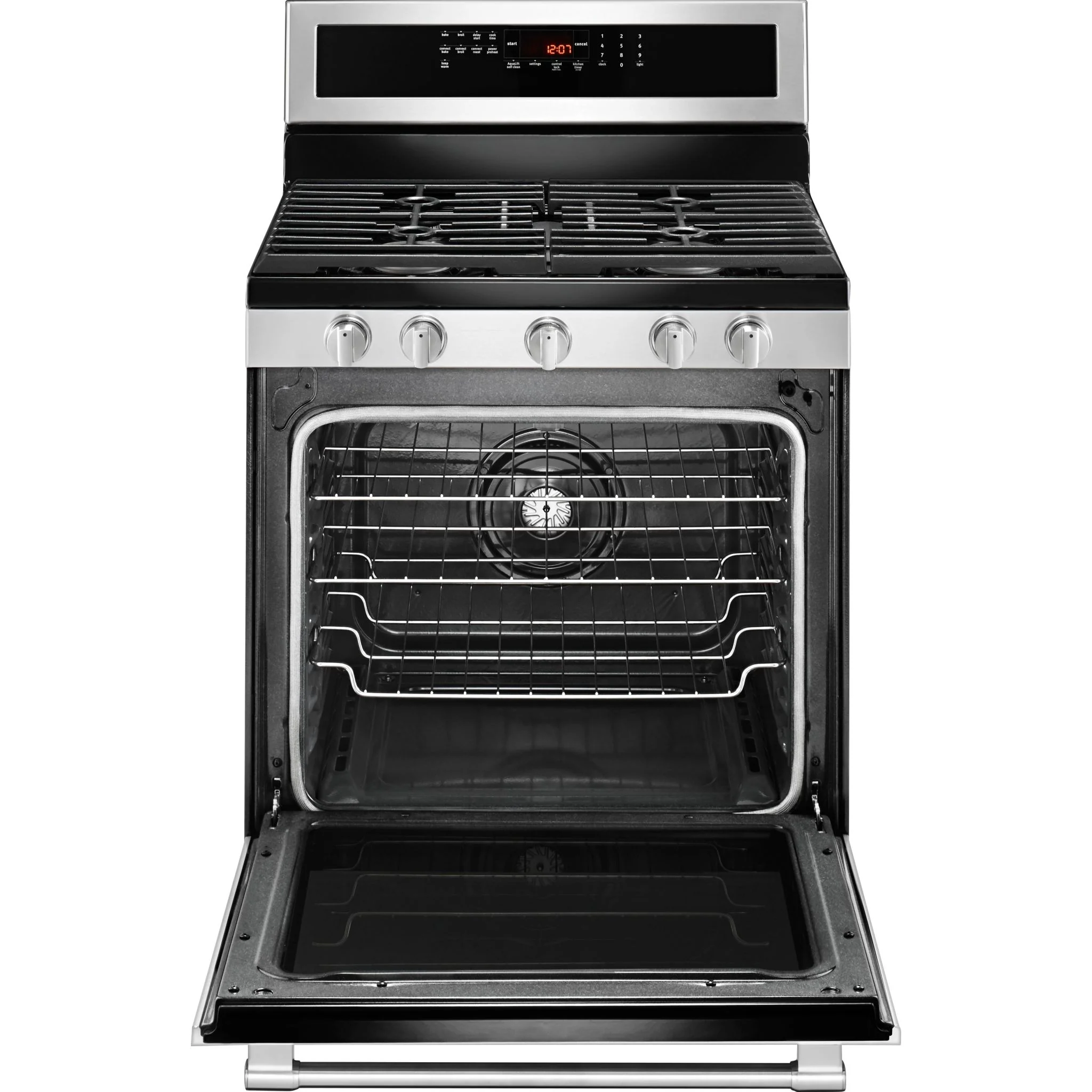 Maytag 30" WIDE GAS RANGE WITH TRUE CONVECTION AND POWER PREHEAT - 5.8 cu. ft. (MGR8800FZ) - Image 3