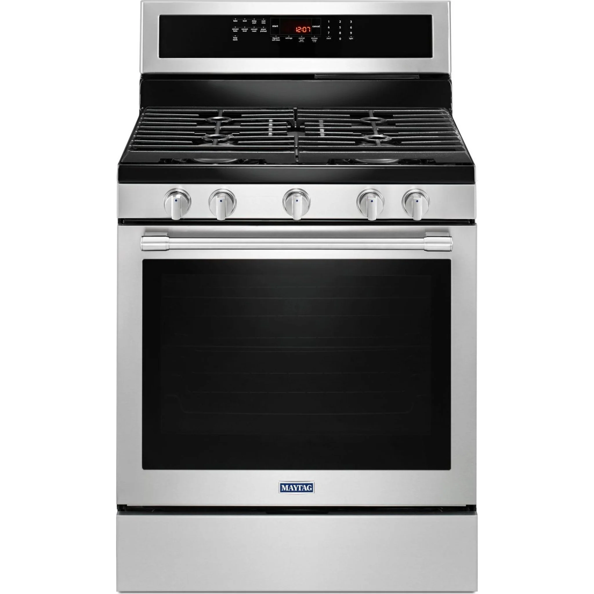 Maytag 30" WIDE GAS RANGE WITH TRUE CONVECTION AND POWER PREHEAT - 5.8 cu. ft. (MGR8800FZ) - Image 5