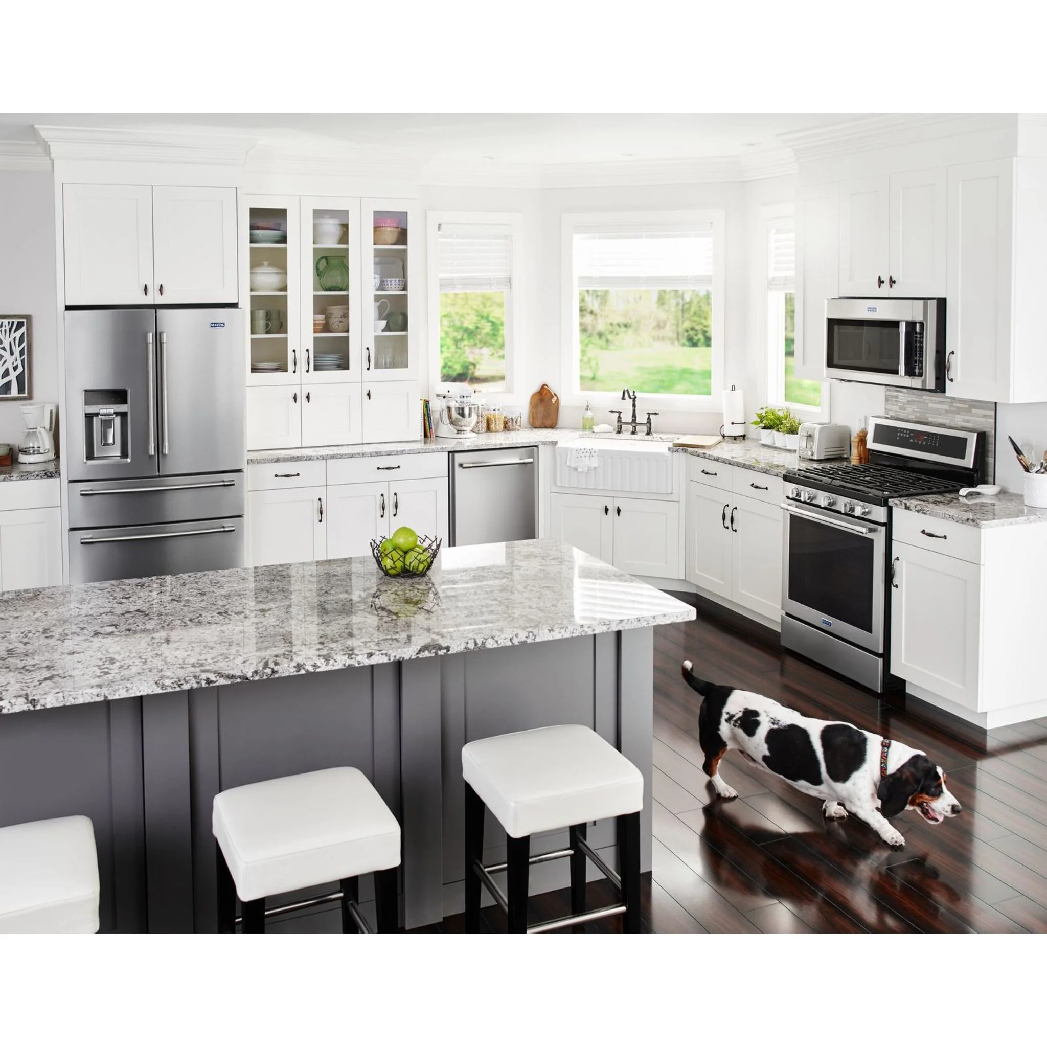 Maytag 30" WIDE GAS RANGE WITH TRUE CONVECTION AND POWER PREHEAT - 5.8 cu. ft. (MGR8800FZ) - Image 6