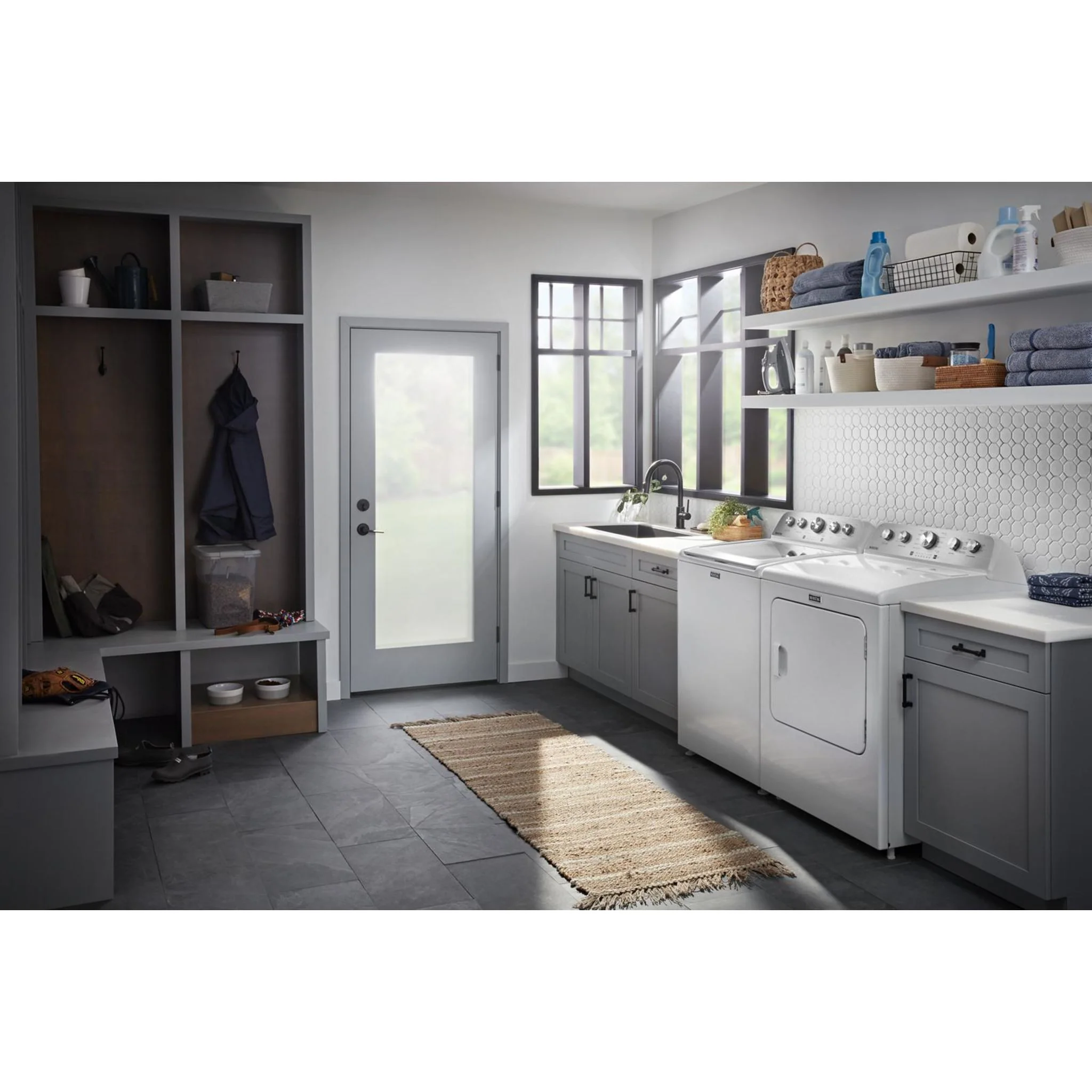 Maytag Top Load Gas Dryer with Steam-Enhanced Cycles - 7.0 cu. ft. -White (MGD5430MW) - Image 17