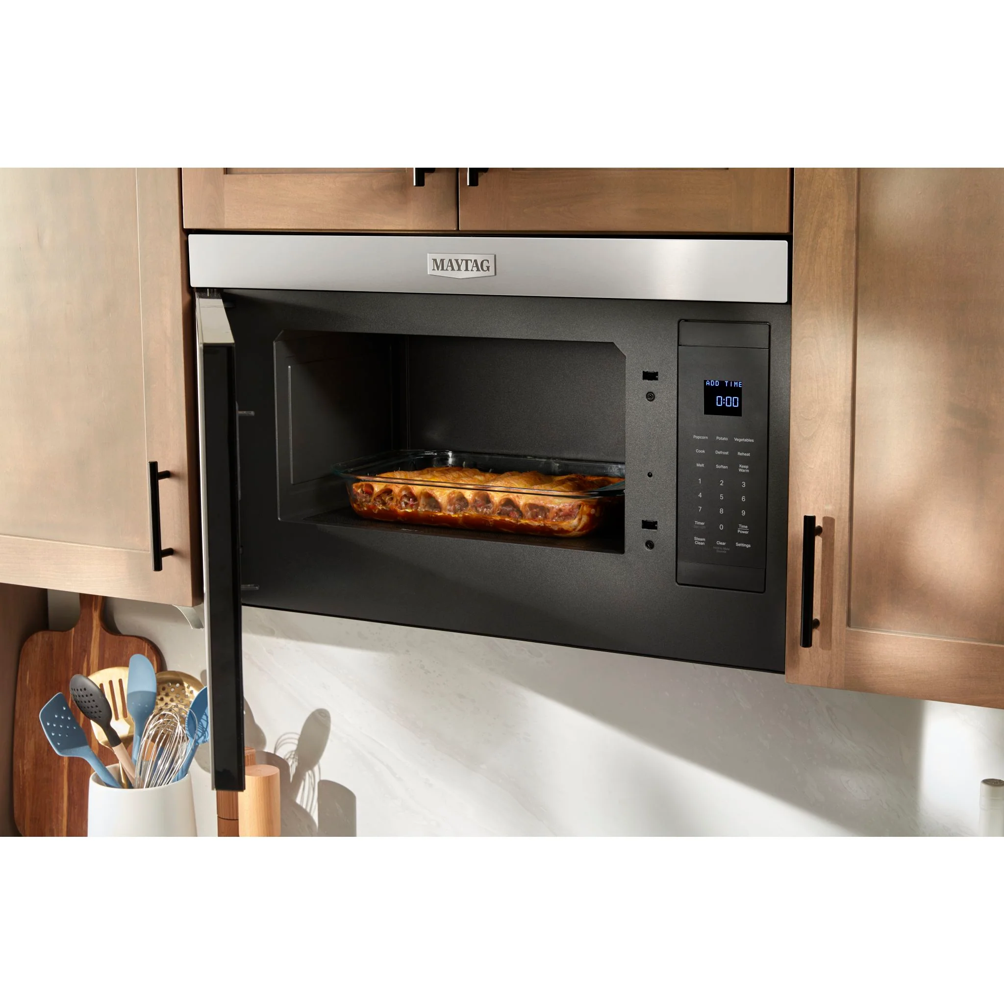 Maytag Over-the-Range Flush Built-In Microwave -Fingerprint Resistant Stainless Steel (YMMMF6030PZ) - Image 15