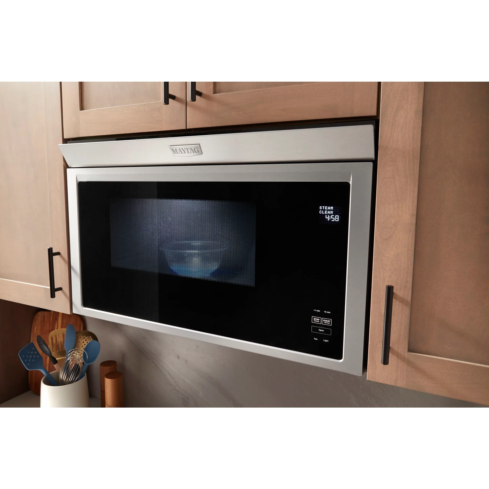 Maytag Over-the-Range Flush Built-In Microwave -Fingerprint Resistant Stainless Steel (YMMMF6030PZ) - Image 16
