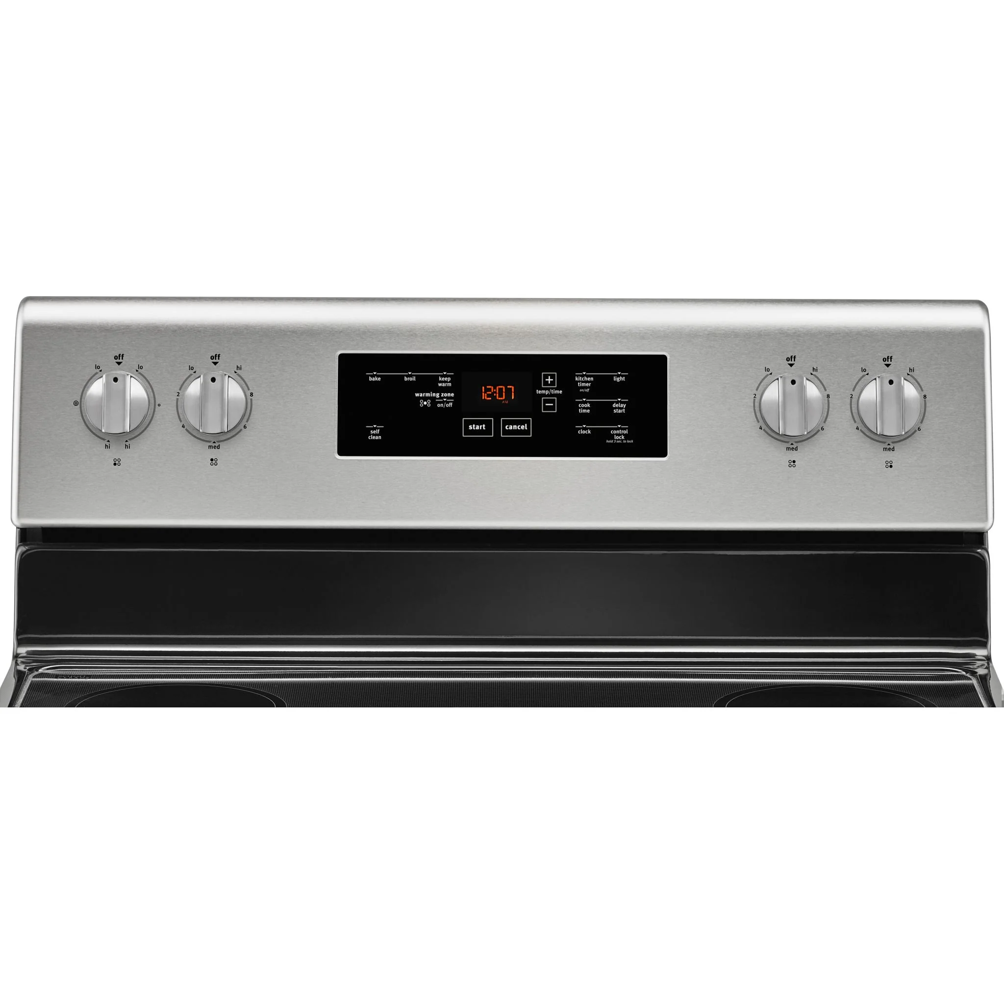 Maytag 30" WIDE ELECTRIC RANGE WITH SHATTER-RESISTANT COOKTOP - 5.3 cu. ft. (YMER6600FZ) - Image 5