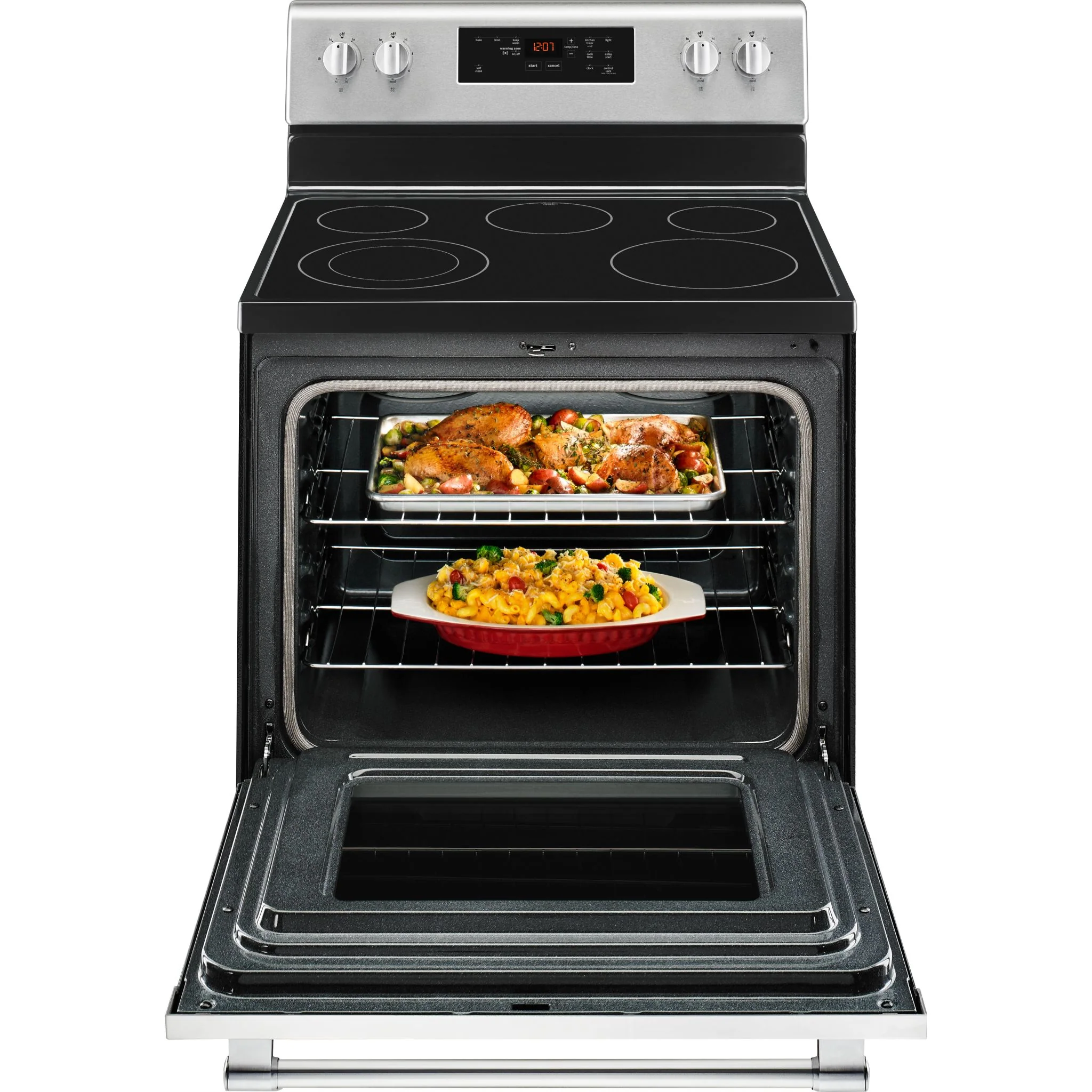 Maytag 30" WIDE ELECTRIC RANGE WITH SHATTER-RESISTANT COOKTOP - 5.3 cu. ft. (YMER6600FZ) - Image 7