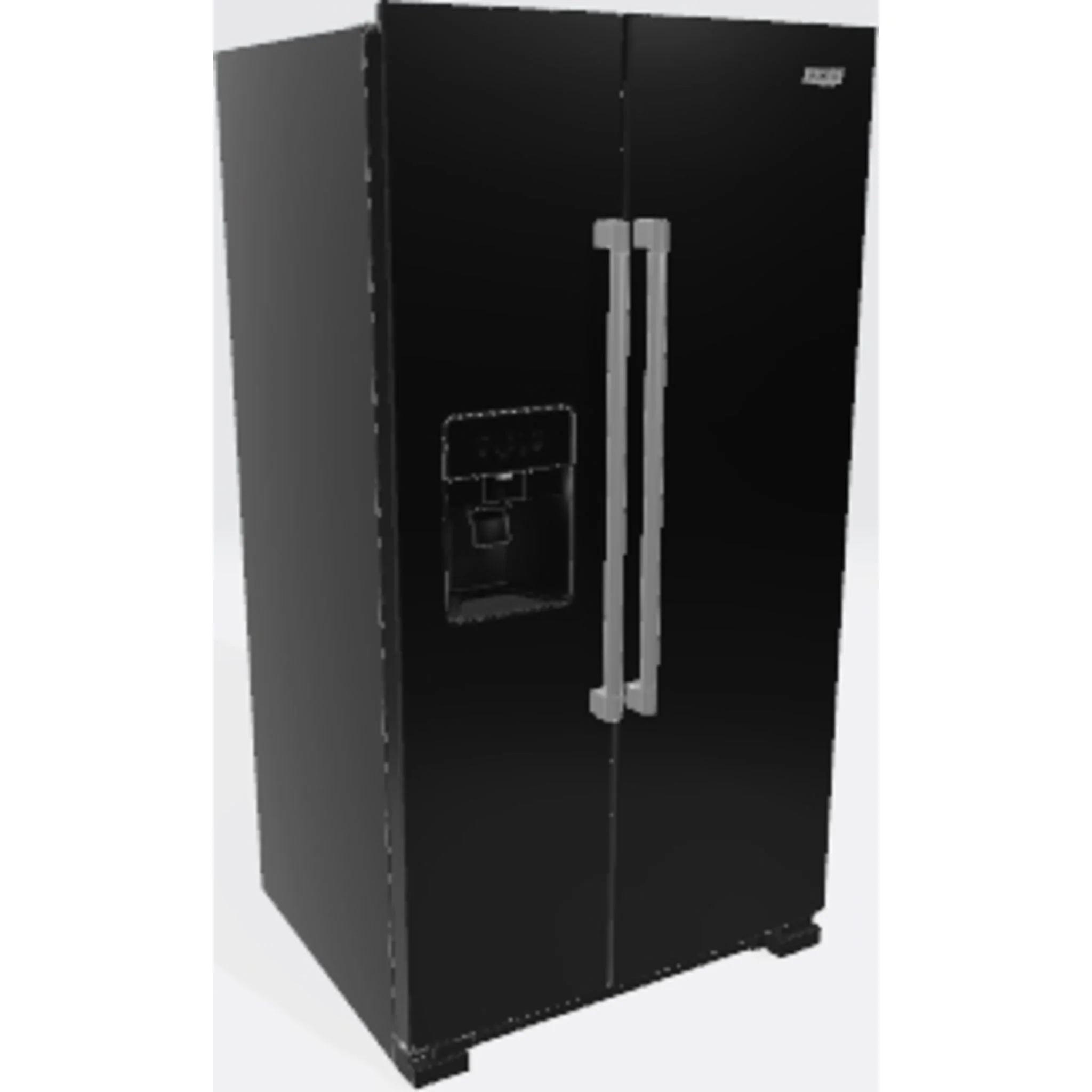 Maytag 36-Inch Wide Side-by-Side Refrigerator - 25 Cu. Ft. -Black (MRSF4036PB) - Image 2