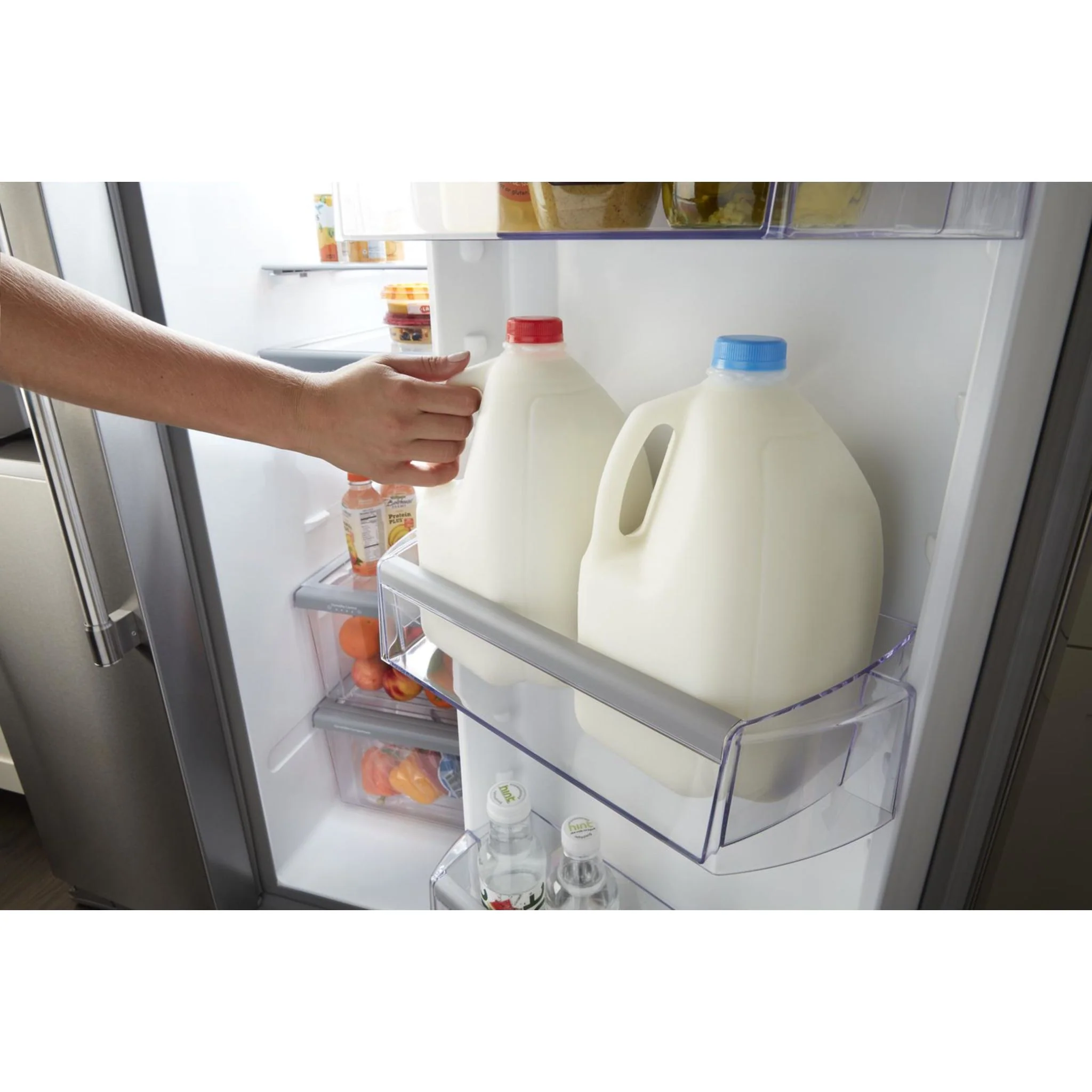 Maytag 36" Wide Counter Depth Side-by-Side Refrigerator - 21 cu. ft. -Stainless Steel (MSC21C6MFZ) - Image 3