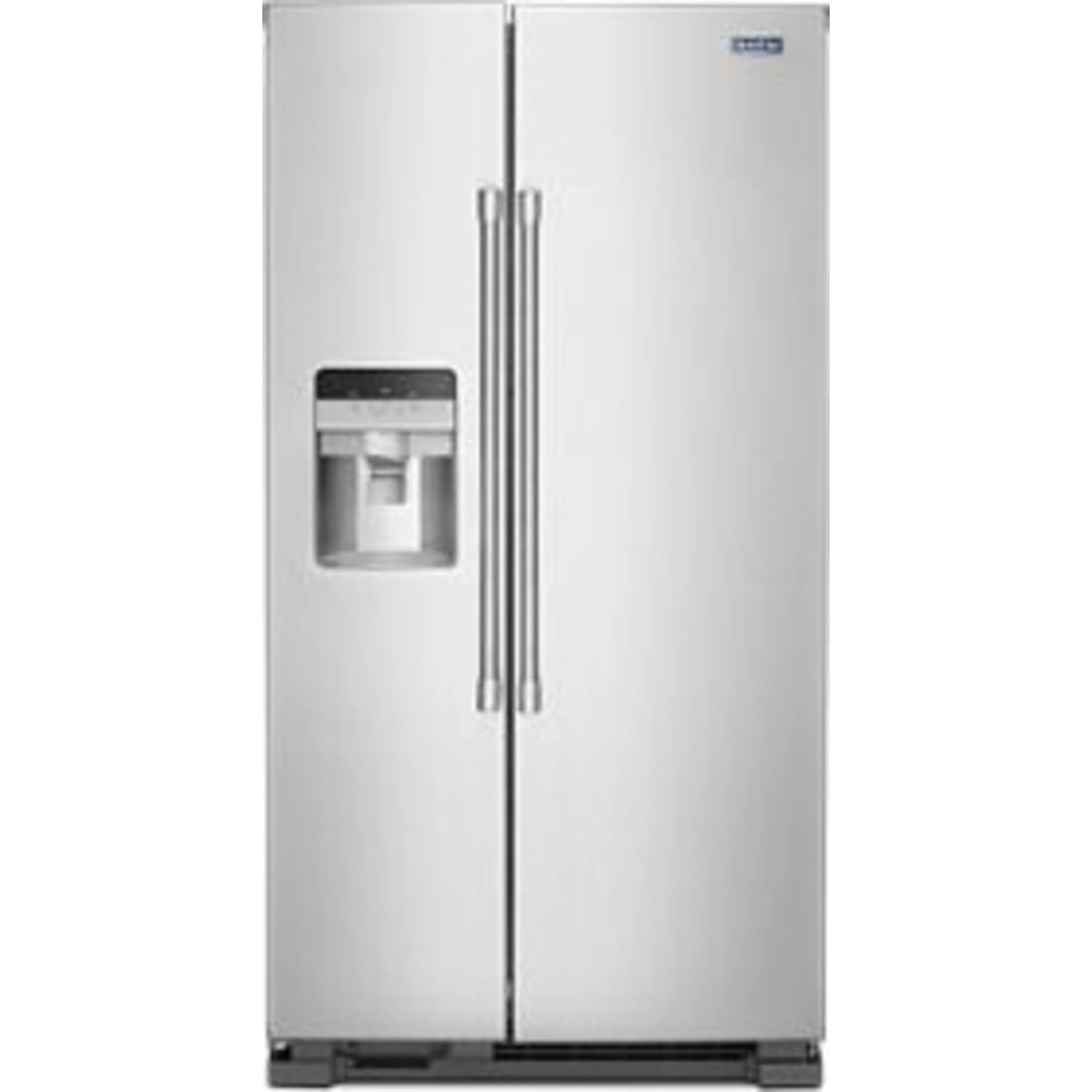 Maytag 36-Inch Wide Side-by-Side Refrigerator with Exterior Ice and Water Dispenser - 25 Cu. Ft. -Fingerprint Resistant Stainless Steel (MSS25C4MGZ) - Image 11