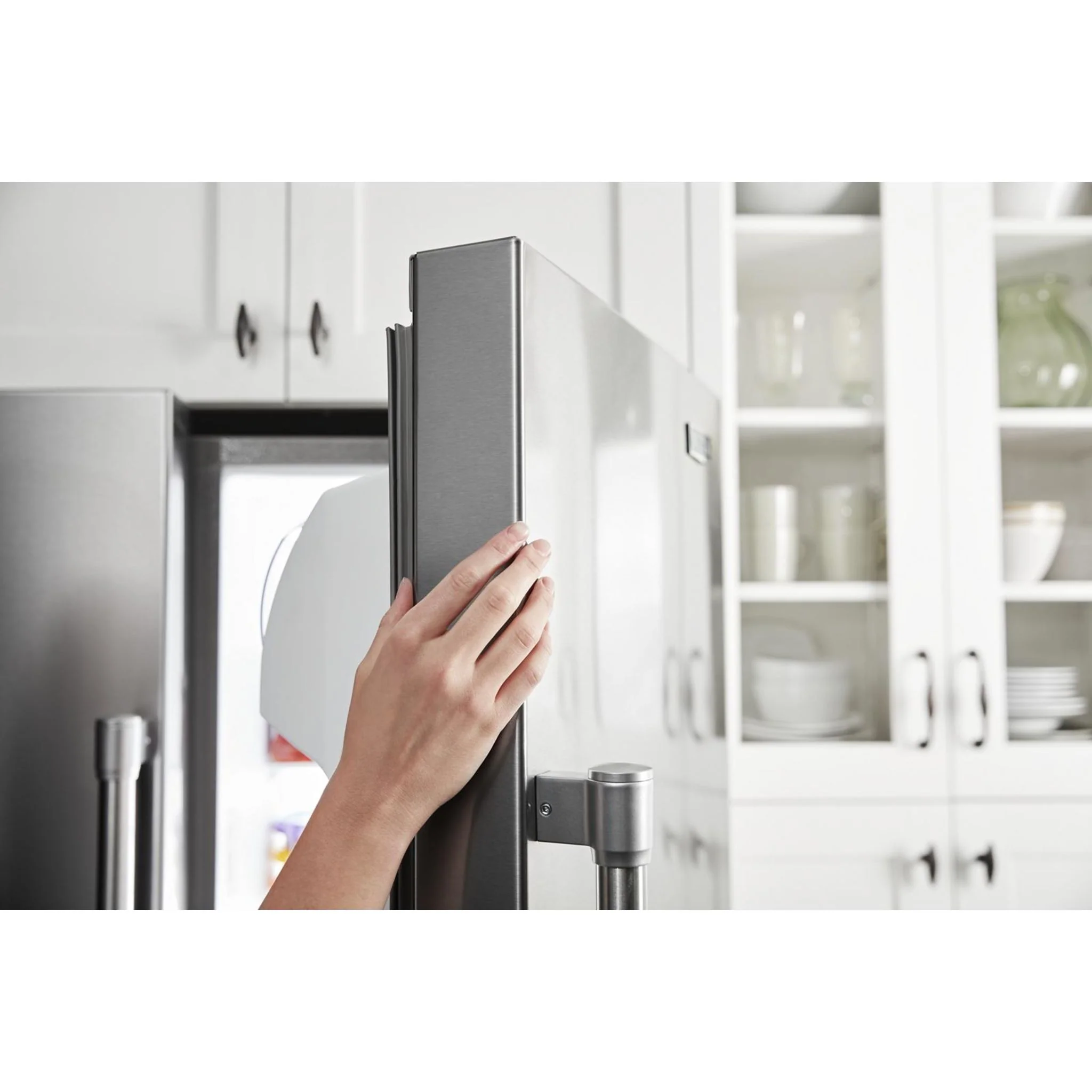 Maytag 36-Inch Wide Side-by-Side Refrigerator with Exterior Ice and Water Dispenser - 25 Cu. Ft. -Fingerprint Resistant Stainless Steel (MSS25C4MGZ) - Image 18