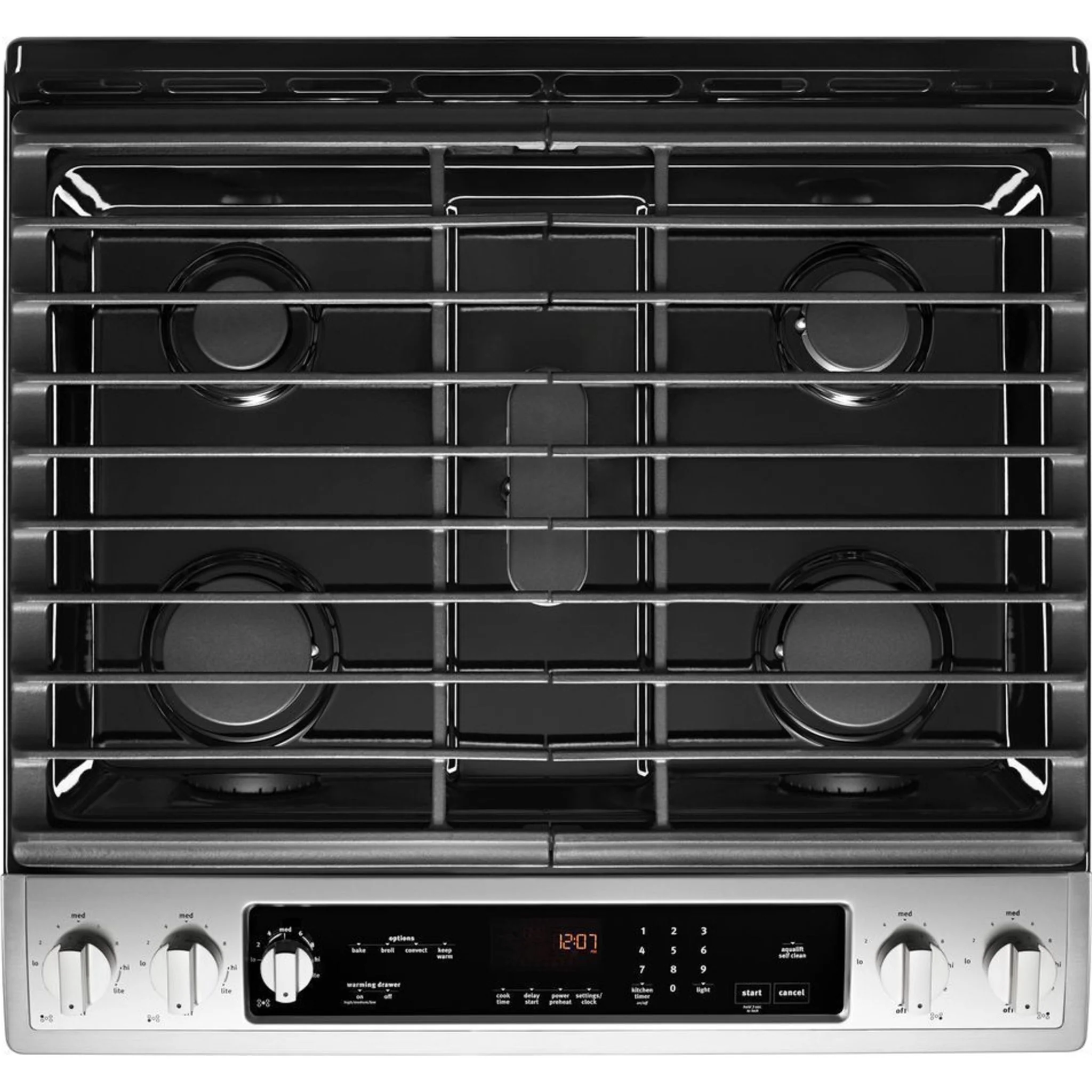 Maytag 30" WIDE GAS RANGE WITH TRUE CONVECTION AND MAX CAPACITY RACK - 5.8 cu. ft. (MGS8800FZ) - Image 4