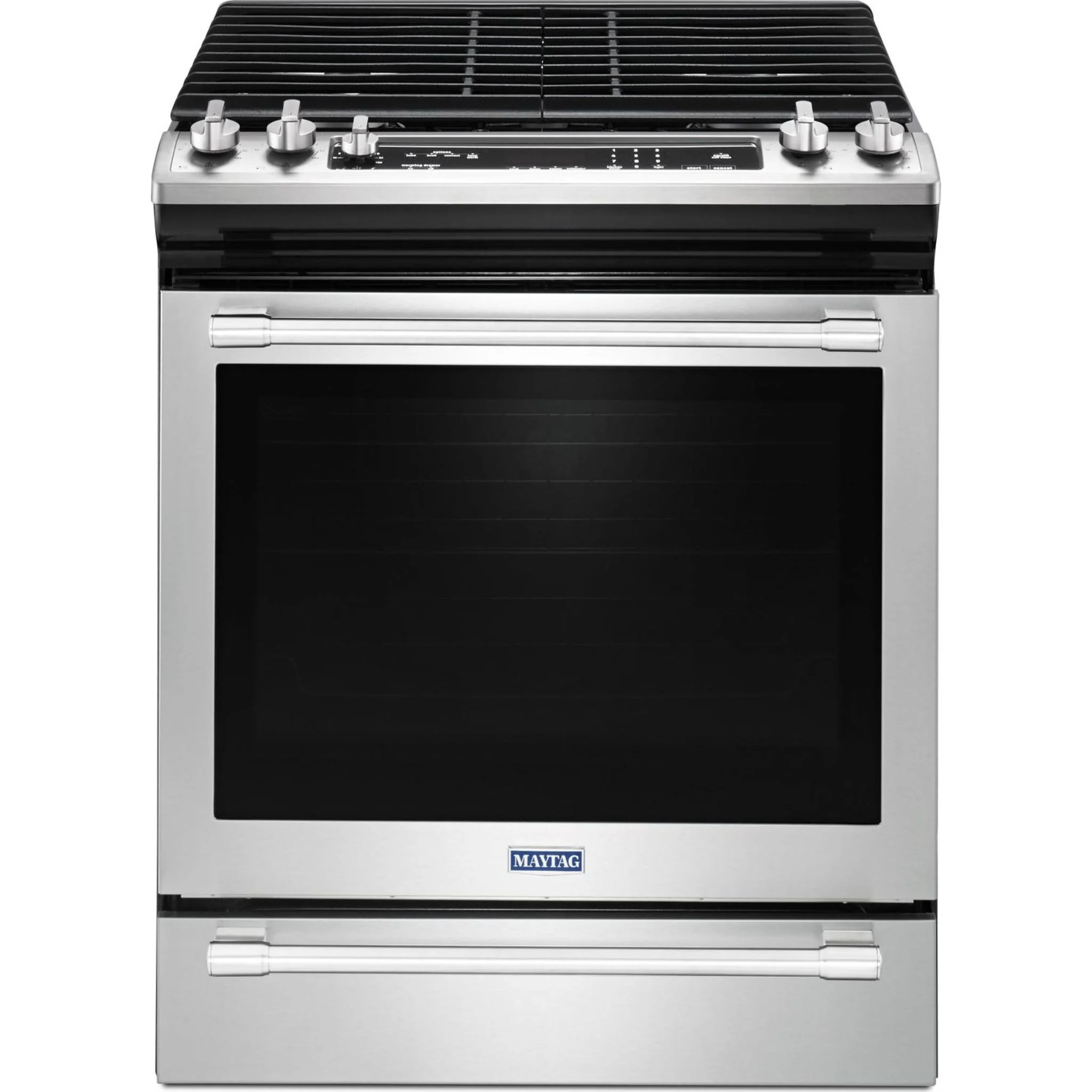 Maytag 30" WIDE GAS RANGE WITH TRUE CONVECTION AND MAX CAPACITY RACK - 5.8 cu. ft. (MGS8800FZ) - Image 8