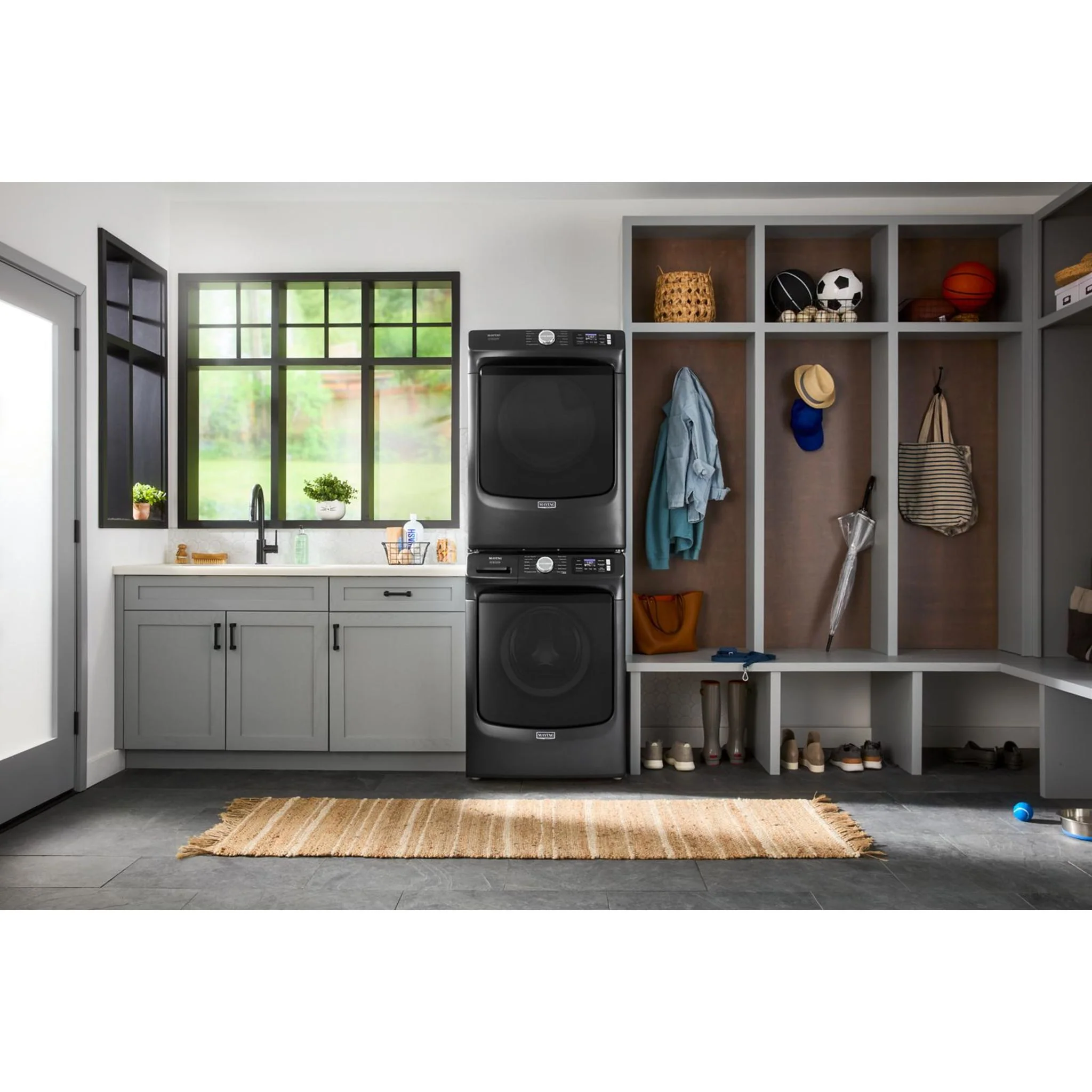 Maytag Smart Pet Pro Front Load Electric Dryer - 7.4 CU. FT. -Volcano Black (YMED7020RU) - Image 10