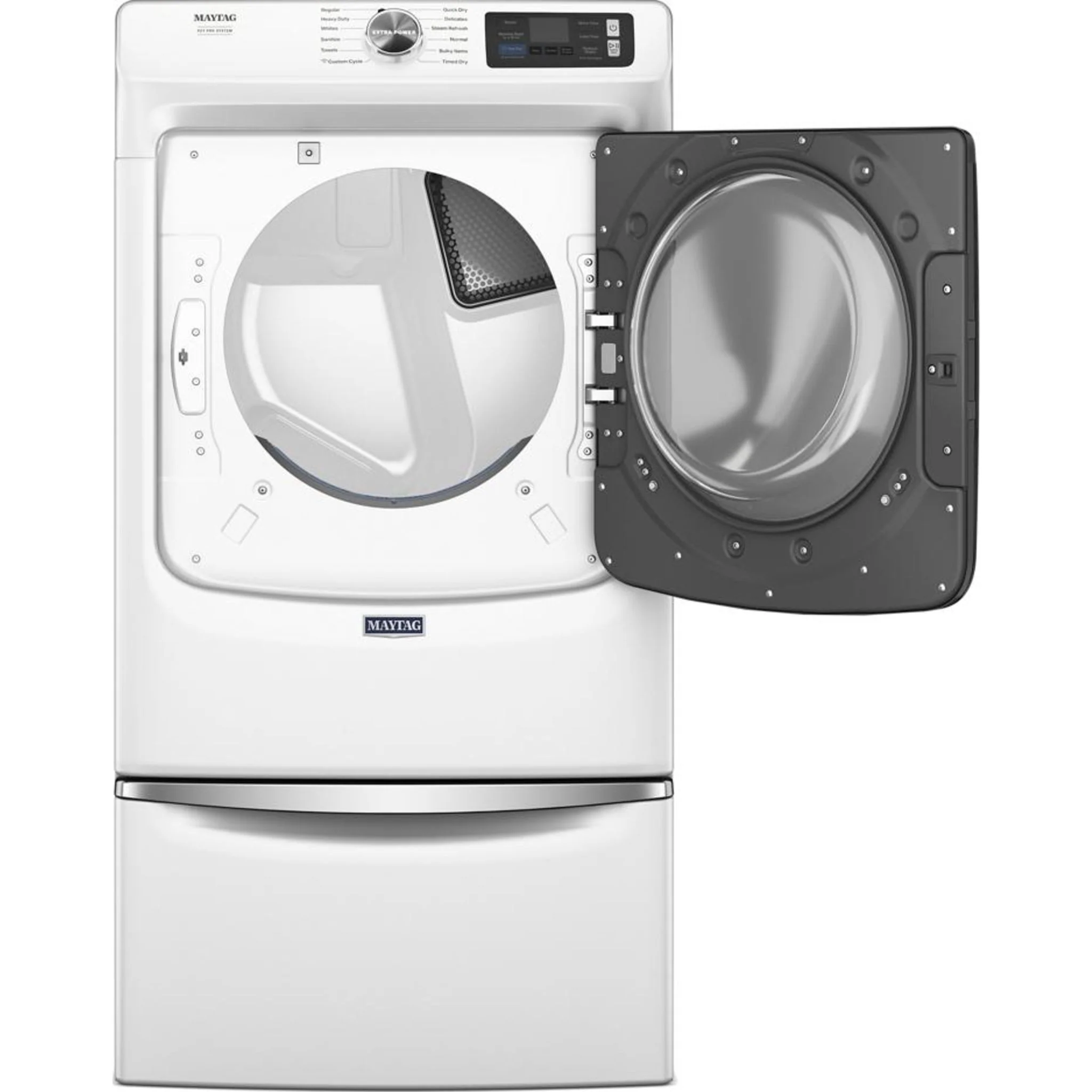 Maytag Smart Pet Pro Front Load Electric Dryer - 7.4 CU. FT. -White (YMED7020RW) - Image 14