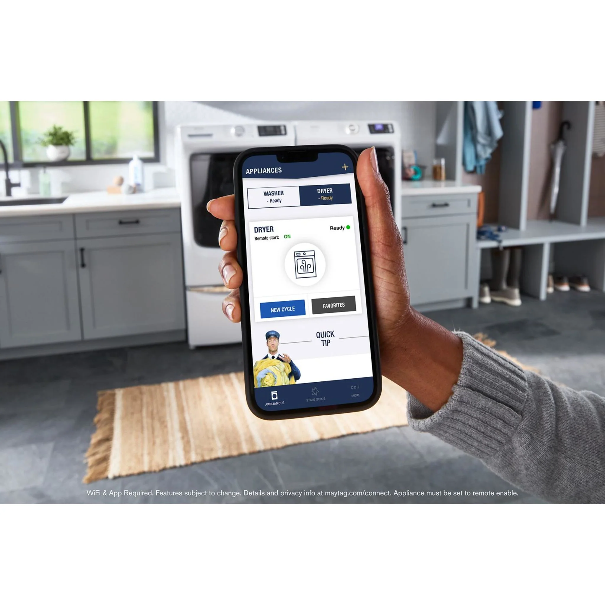 Maytag Smart Pet Pro Front Load Electric Dryer - 7.4 CU. FT. -White (YMED7020RW) - Image 64