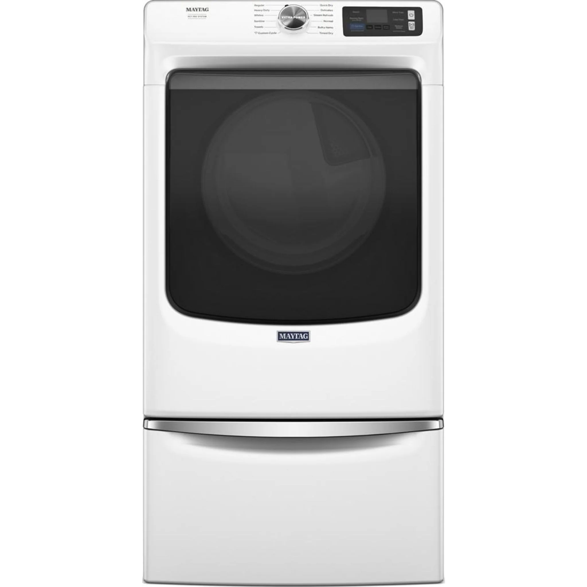 Maytag Smart Pet Pro Front Load Electric Dryer - 7.4 CU. FT. -White (YMED7020RW) - Image 9