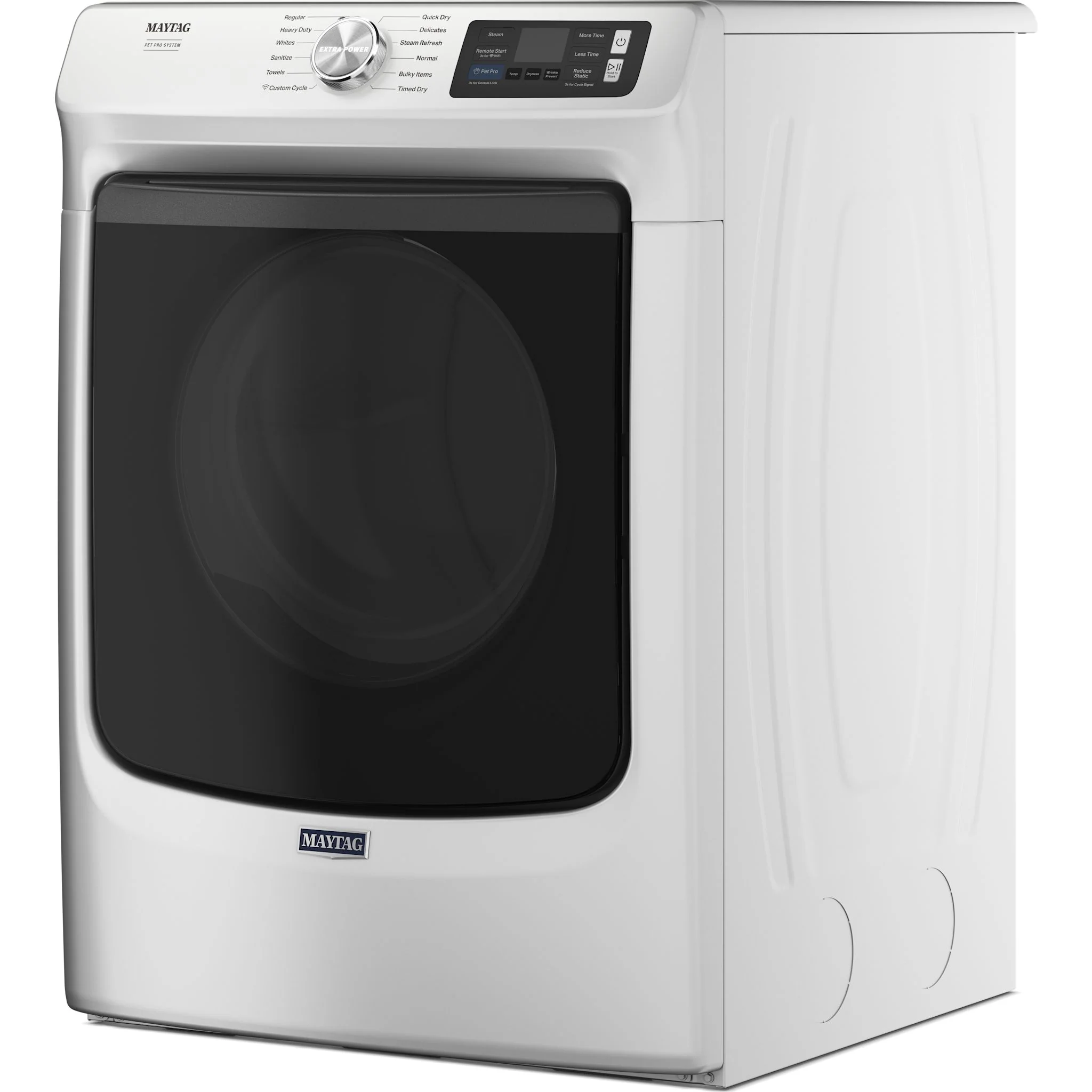 Maytag Smart Pet Pro Front Load Gas Dryer - 7.4 CU. FT. -White (MGD7020RW) - Image 5