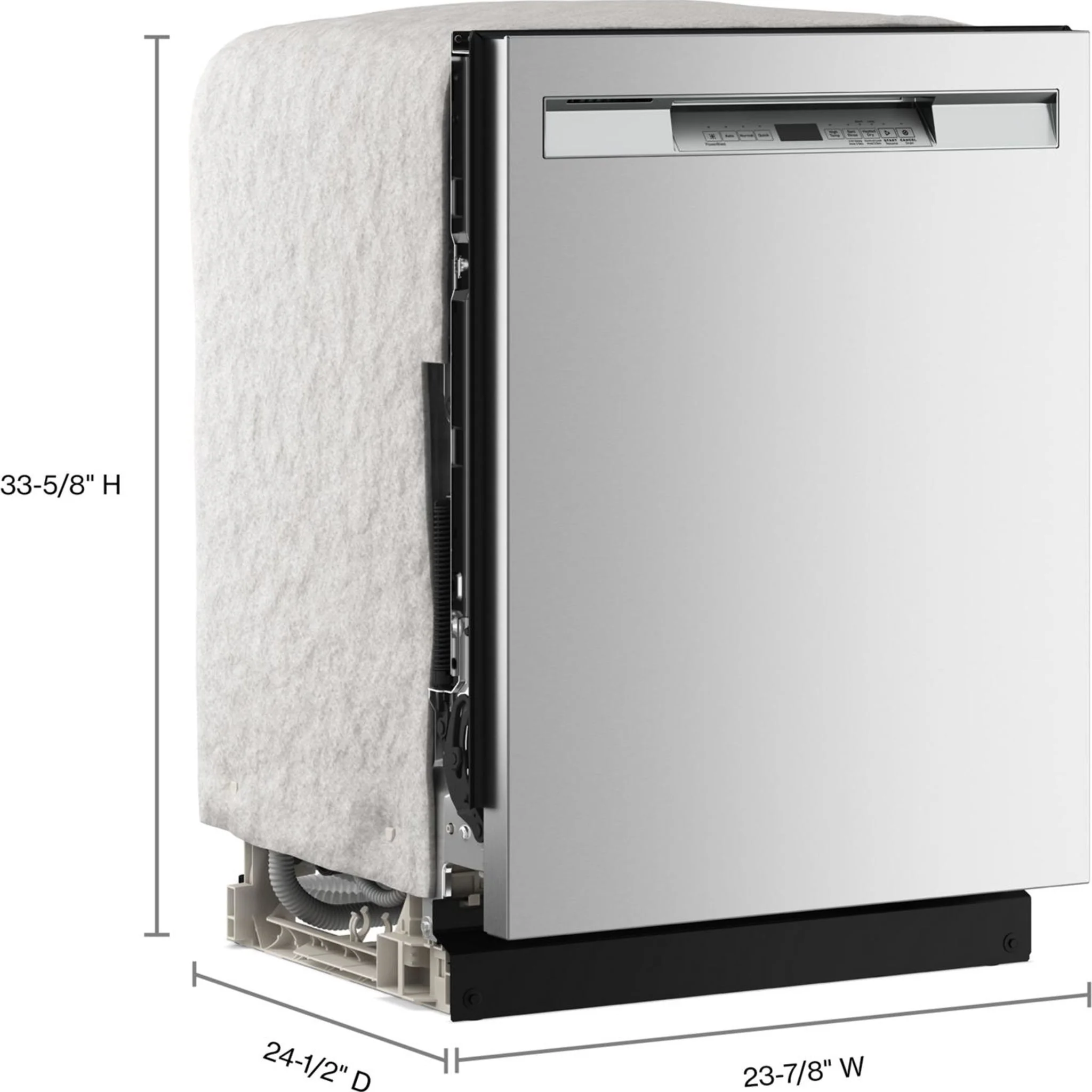 Maytag Front Control Dishwasher with PowerBlast cycle and Heated Dry -Fingerprint Resistant Stainless Steel (MDFS3924RZ) - Image 14