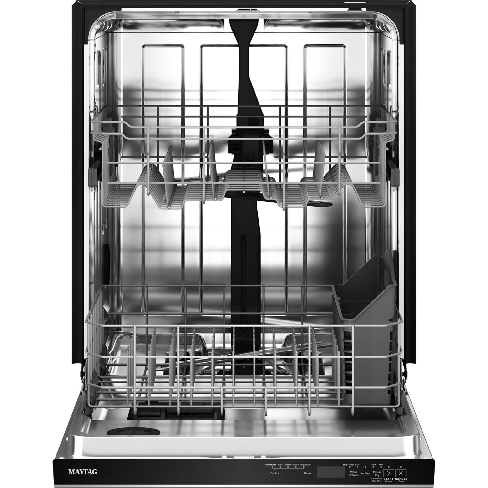 Maytag Front Control Dishwasher with PowerBlast cycle and Heated Dry -Fingerprint Resistant Stainless Steel (MDFS3924RZ) - Image 36