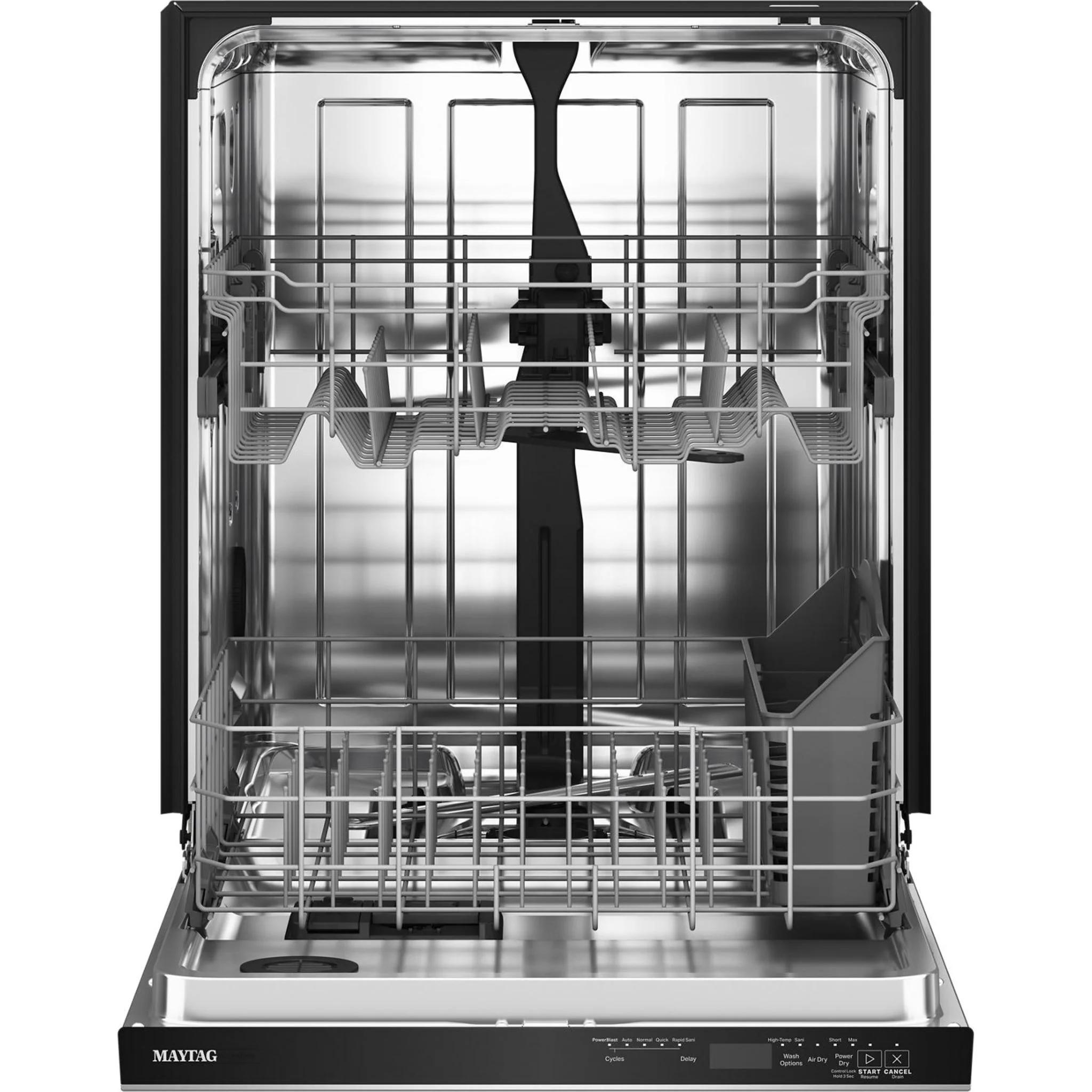Maytag Front Control Dishwasher with PowerBlast cycle and Heated Dry -Fingerprint Resistant Stainless Steel (MDFS3924RZ) - Image 7