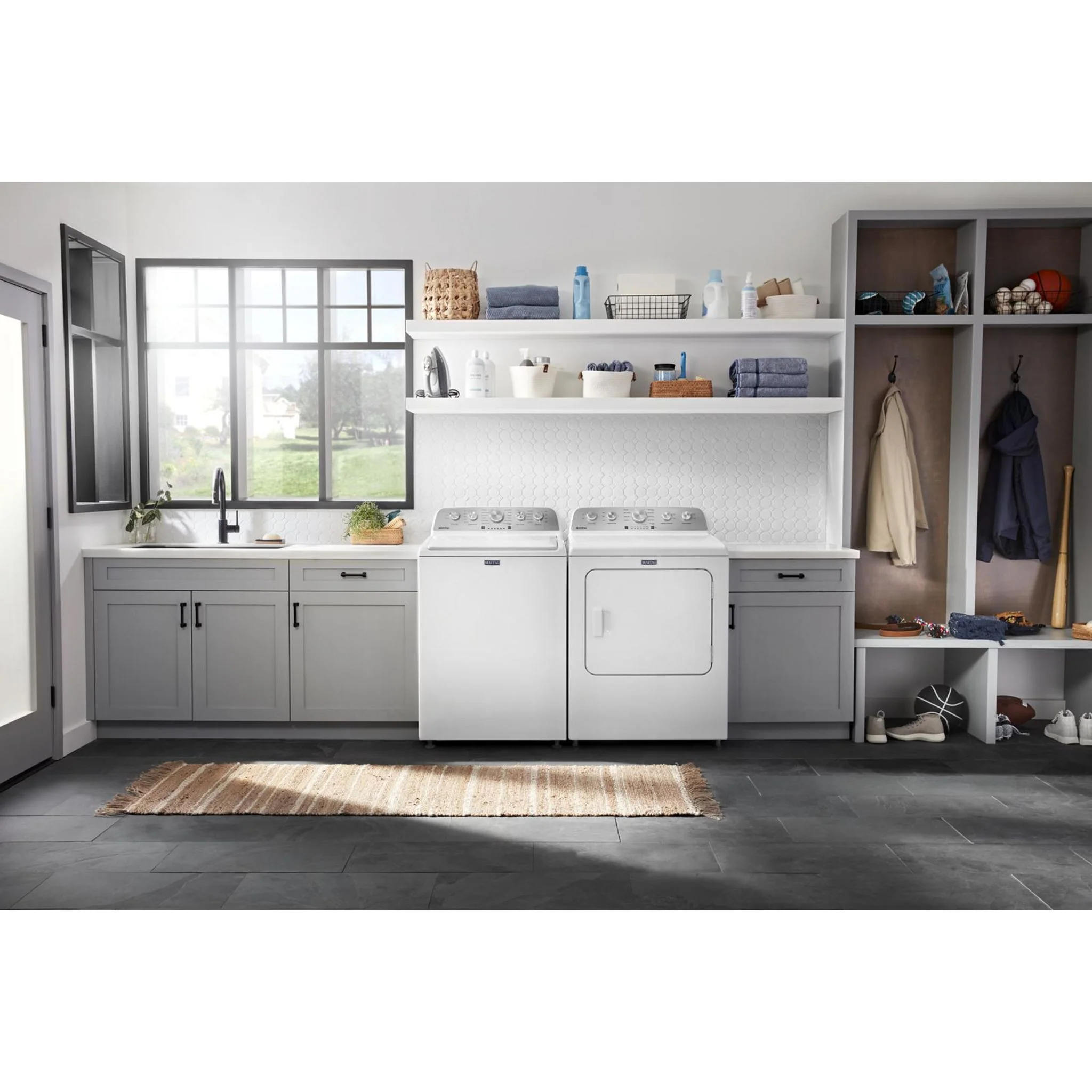 Maytag Top Load Electric Dryer with Extra Power - 7.0 cu. ft. -White (YMED5030MW) - Image 33