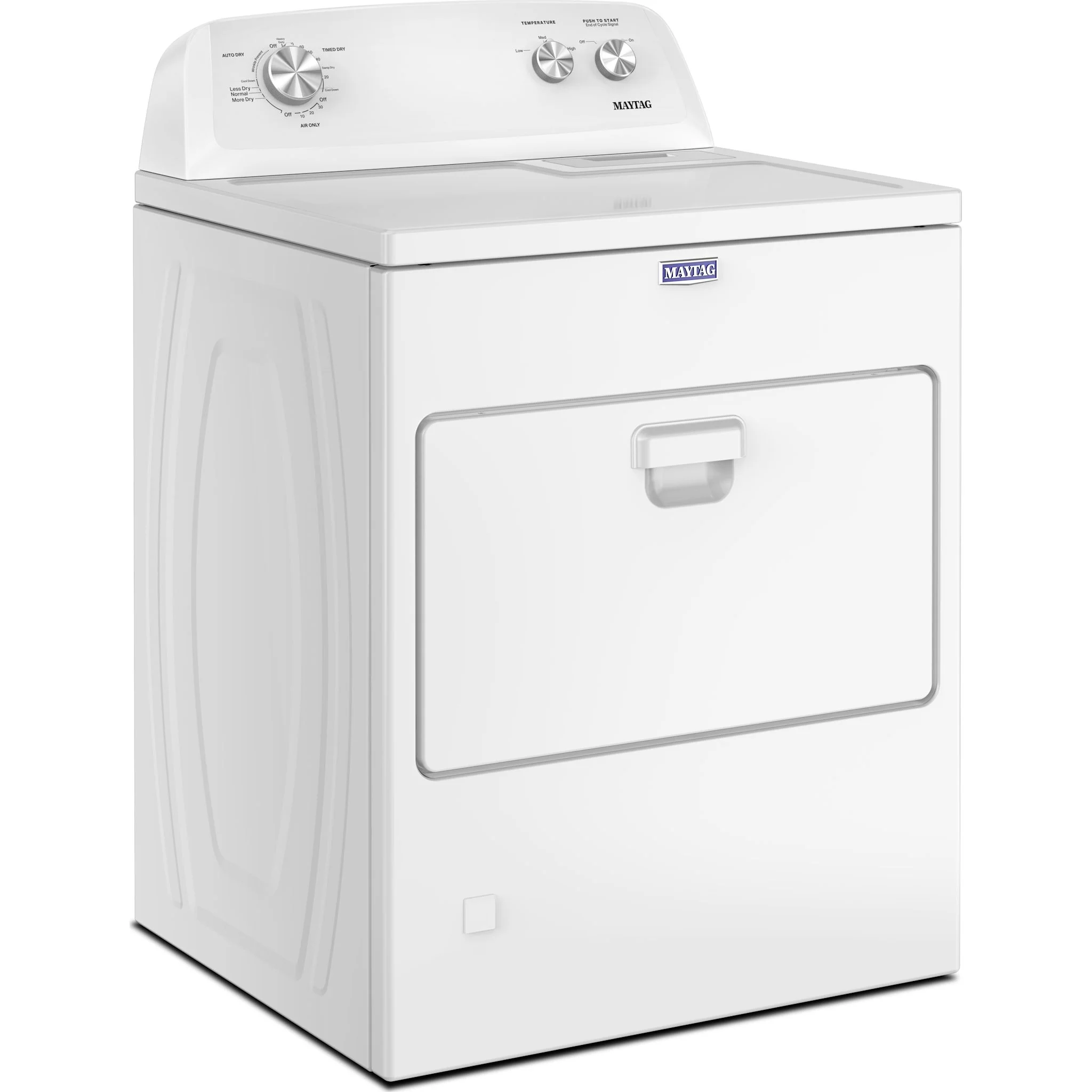 Maytag Top Load Gas Wrinkle Prevent Dryer - 7.0 cu. ft. -White (MGD4005SW) - Image 2