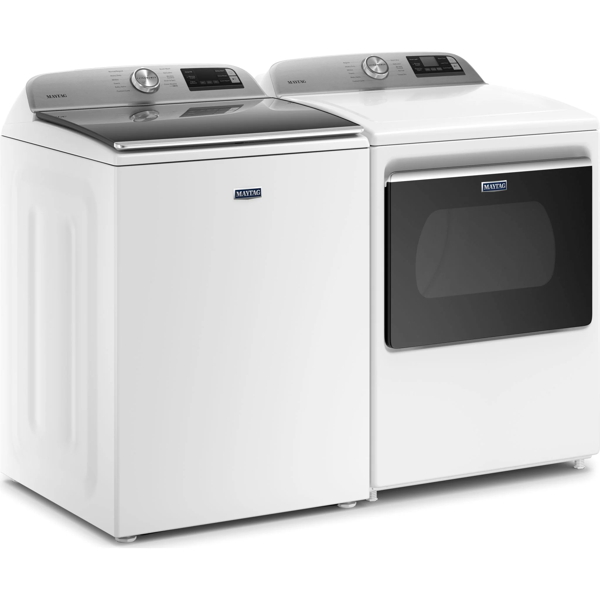 Maytag Top Load Pair (MAY1477359K) - White - Image 2