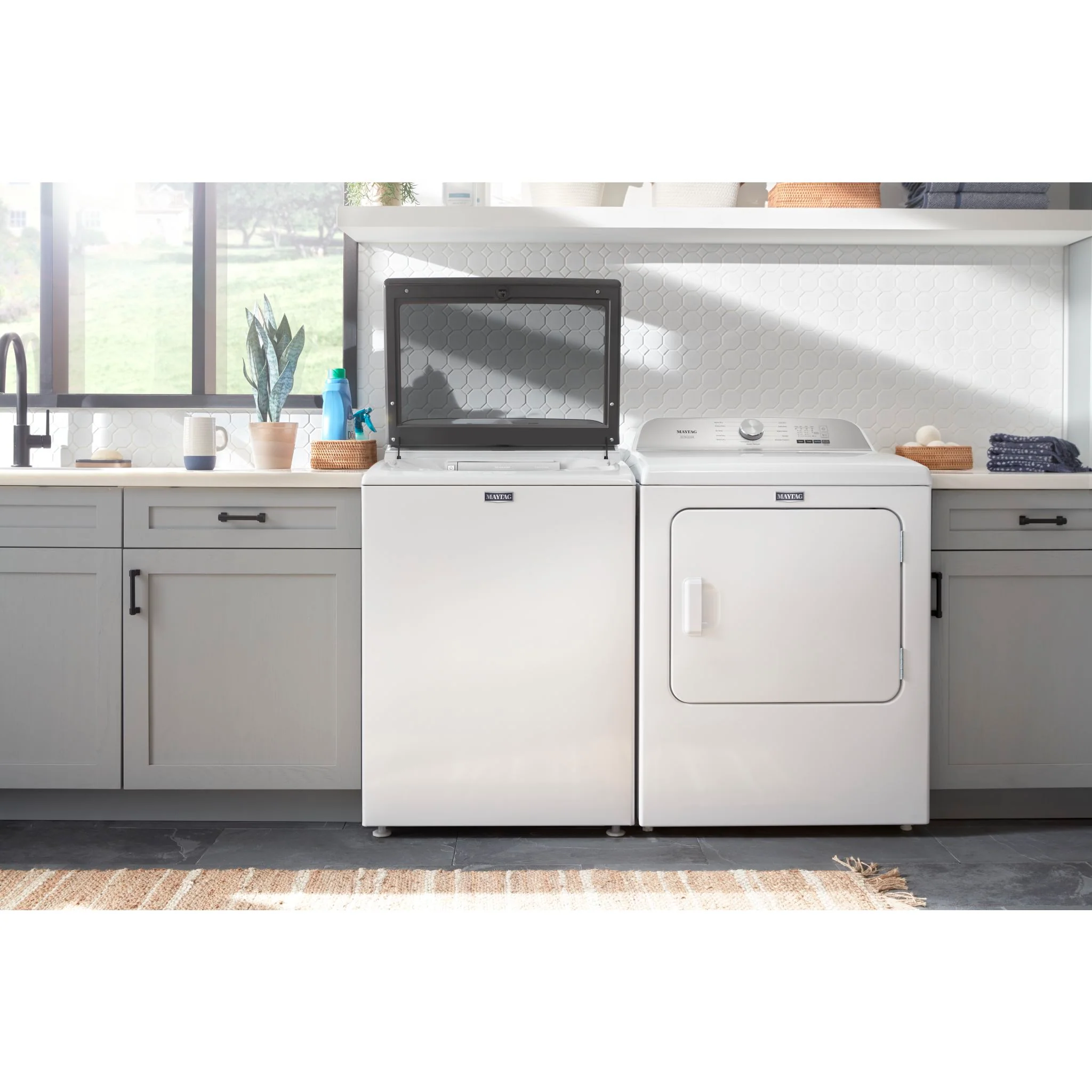 Maytag Top Load Pair (YMED6500MW-MVW6500MW ) - Image 8