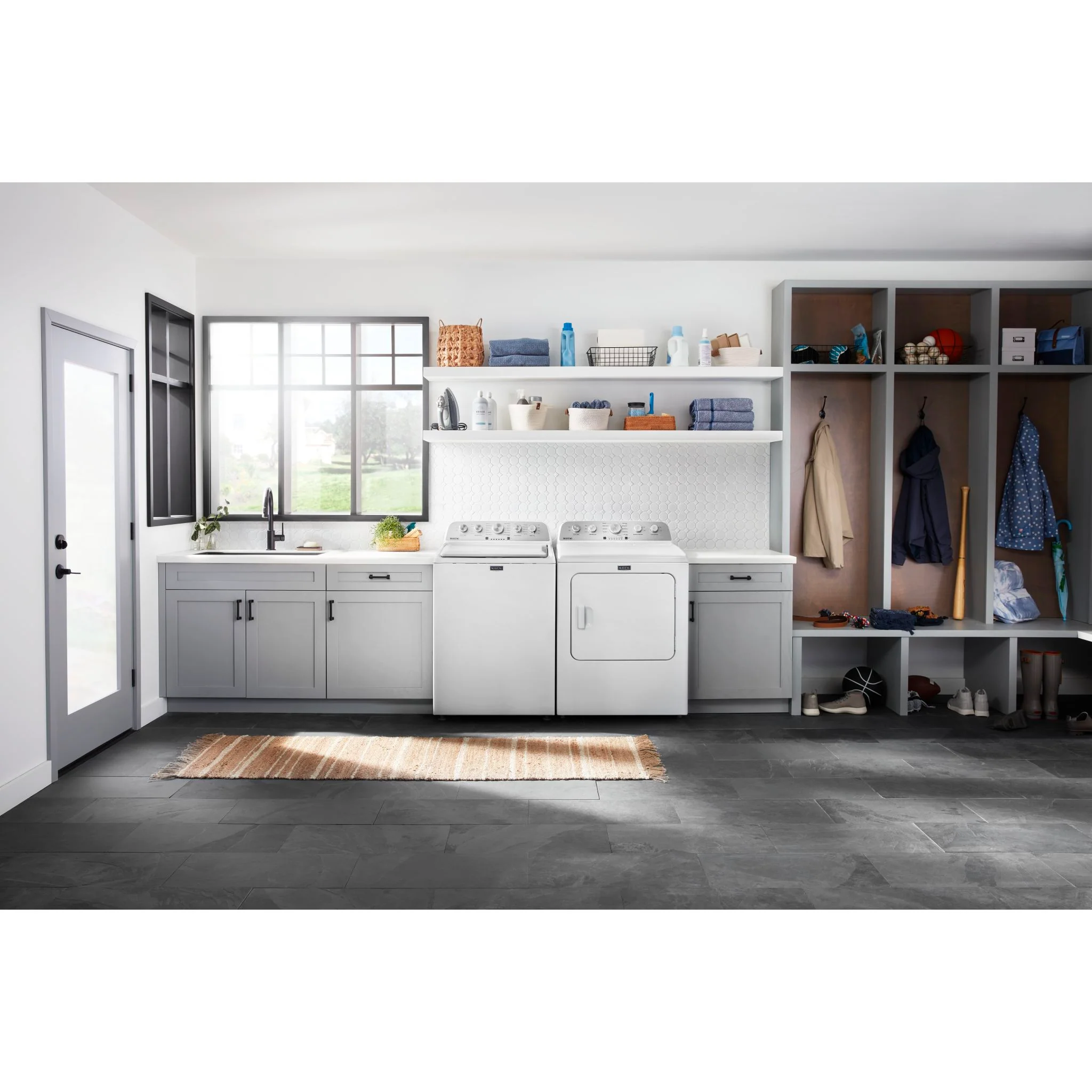 Maytag Top Load Laundry Pair with Extra Power - 5.2 cu. ft. - White (YMED5030MW & MVW5035MW) - Image 9