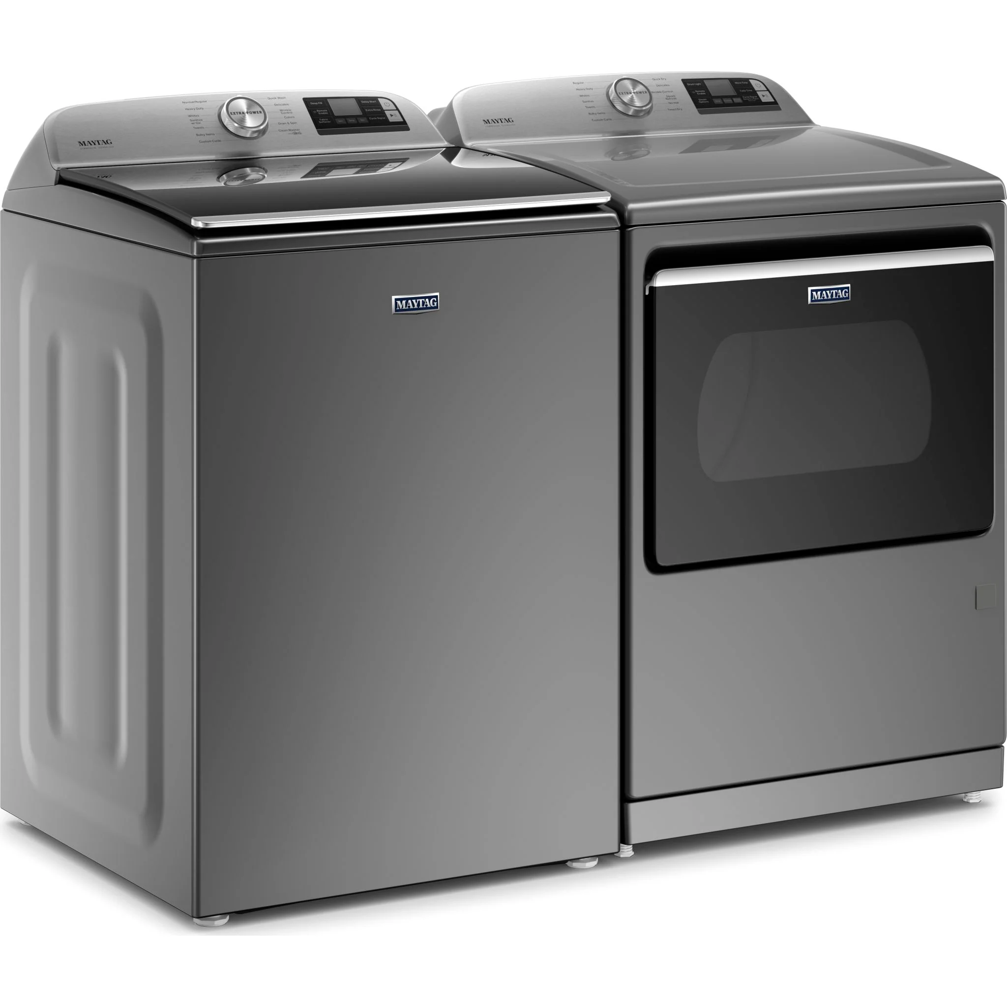 Maytag Top Load Pair (MVW7230HC/YMED7230HC) - Slate - Image 2