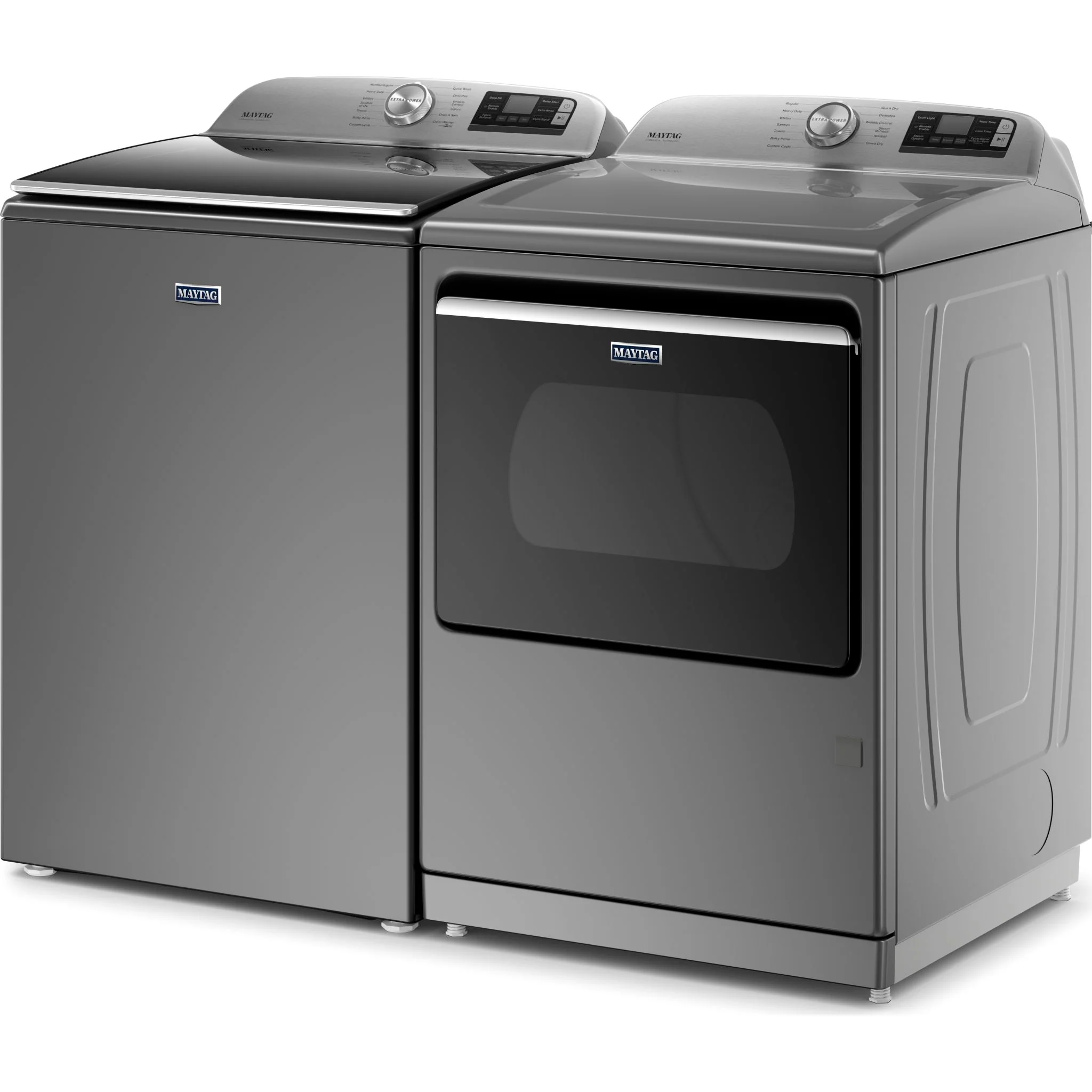 Maytag Top Load Pair (MVW7230HC/YMED7230HC) - Slate - Image 3