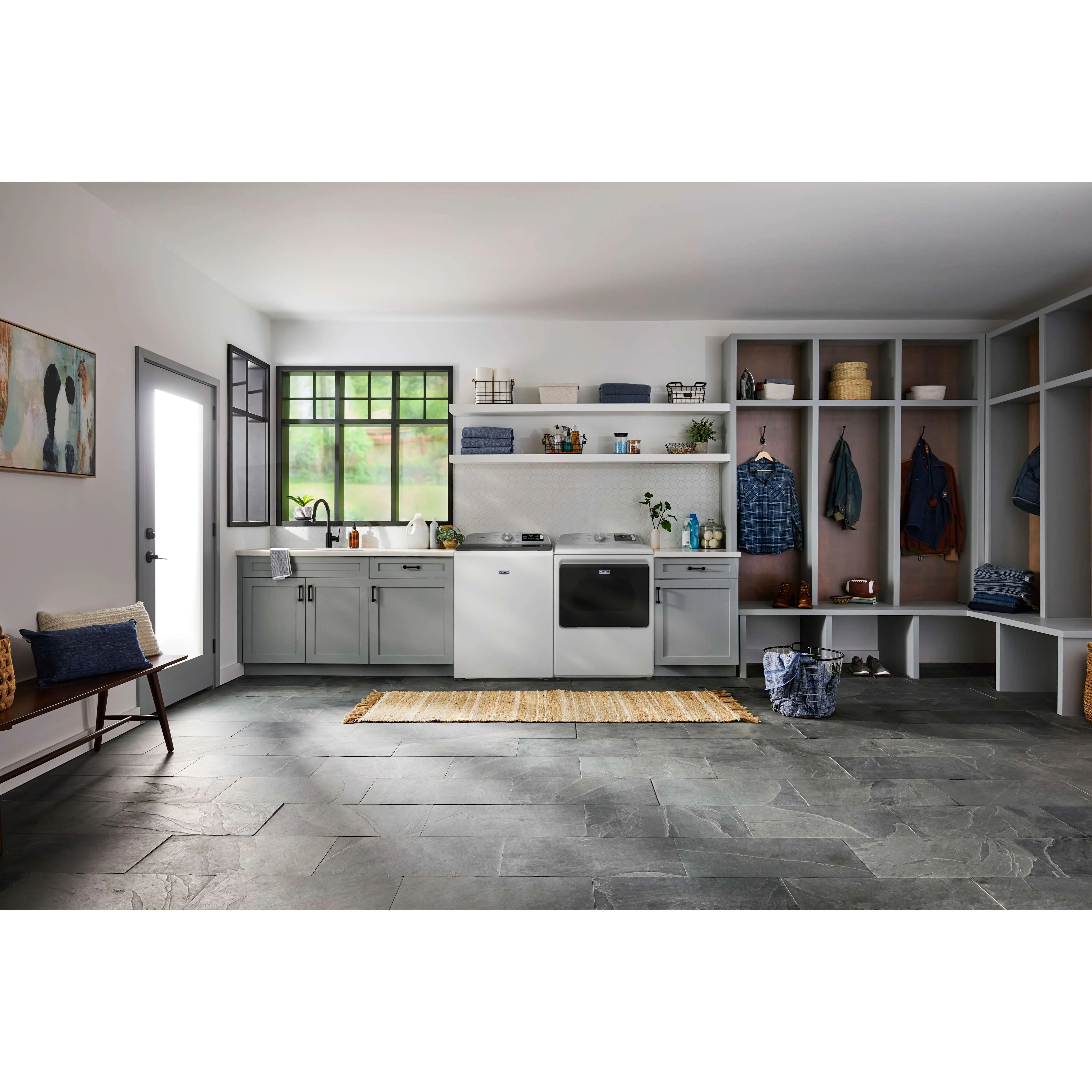 Maytag Top Load Pair (MTW7205RW-YMED7205RW) - White - Image 9