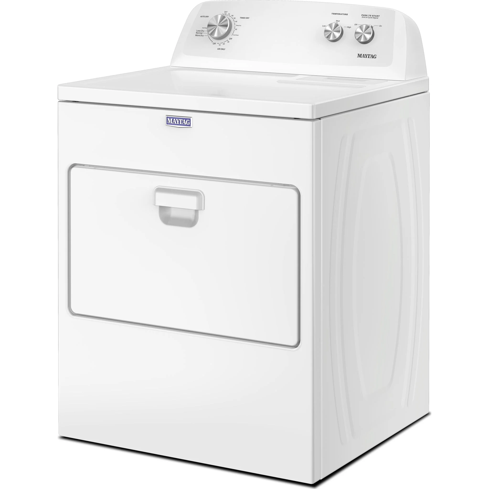 Maytag Top Load Pair (MVW4005SW-YMED4005SW) - White - Image 3