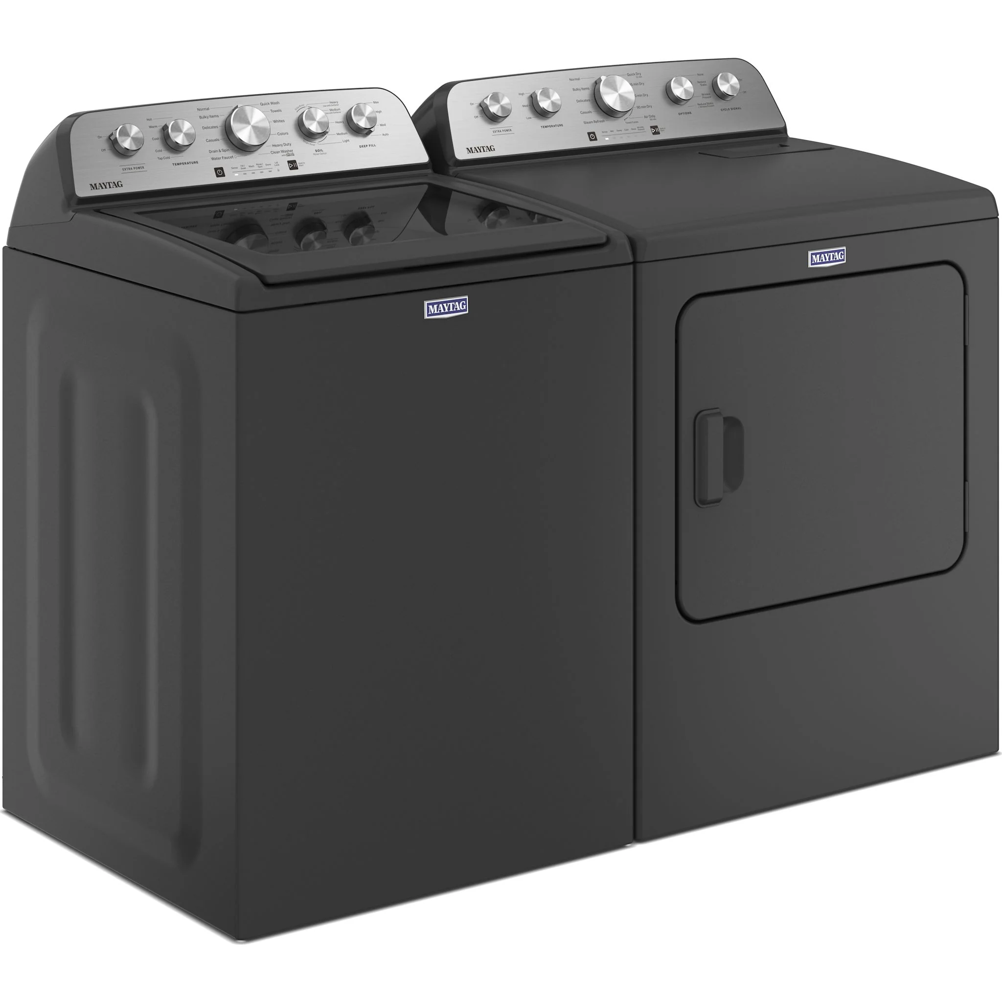 Maytag Top Load Pair (MVW5435PBK-YMED5430PBK ) - Image 3
