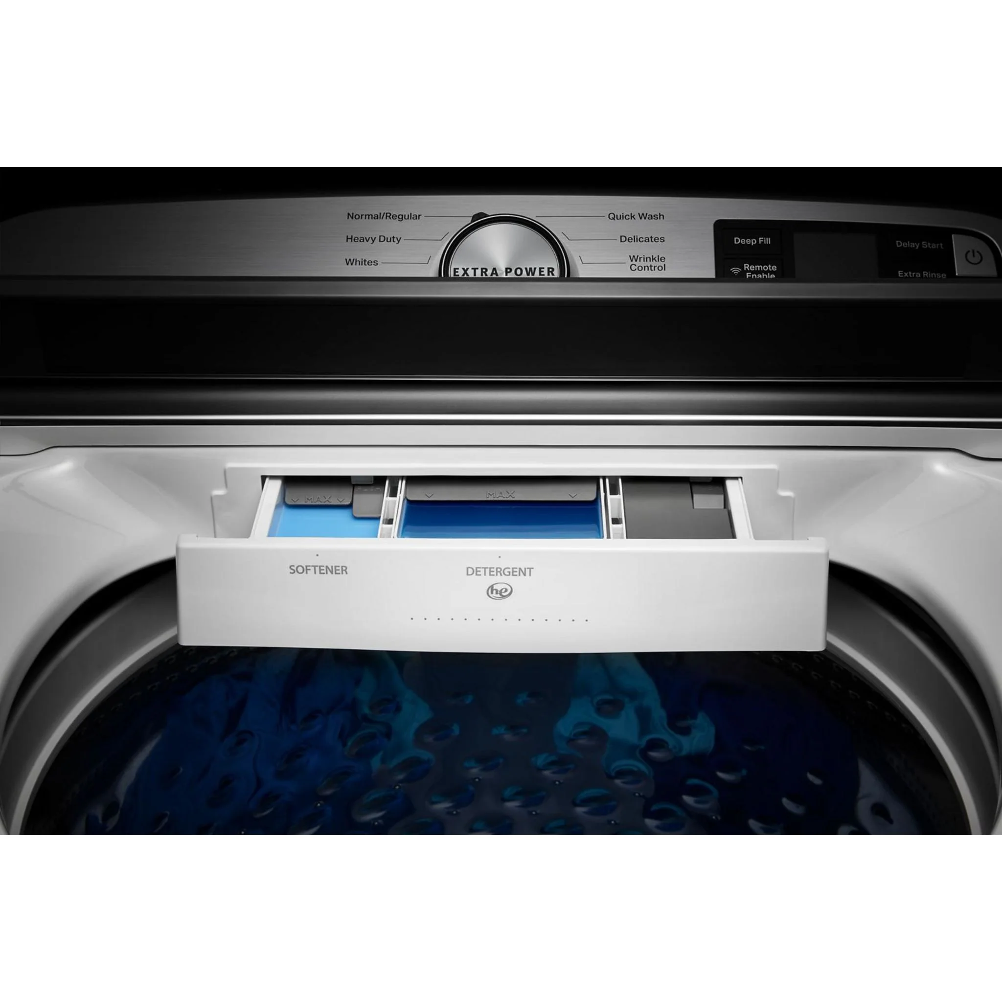 Maytag Smart Top Load Washer with Extra Power Button - 5.4cuft - White (MVW6230HW) - Image 23