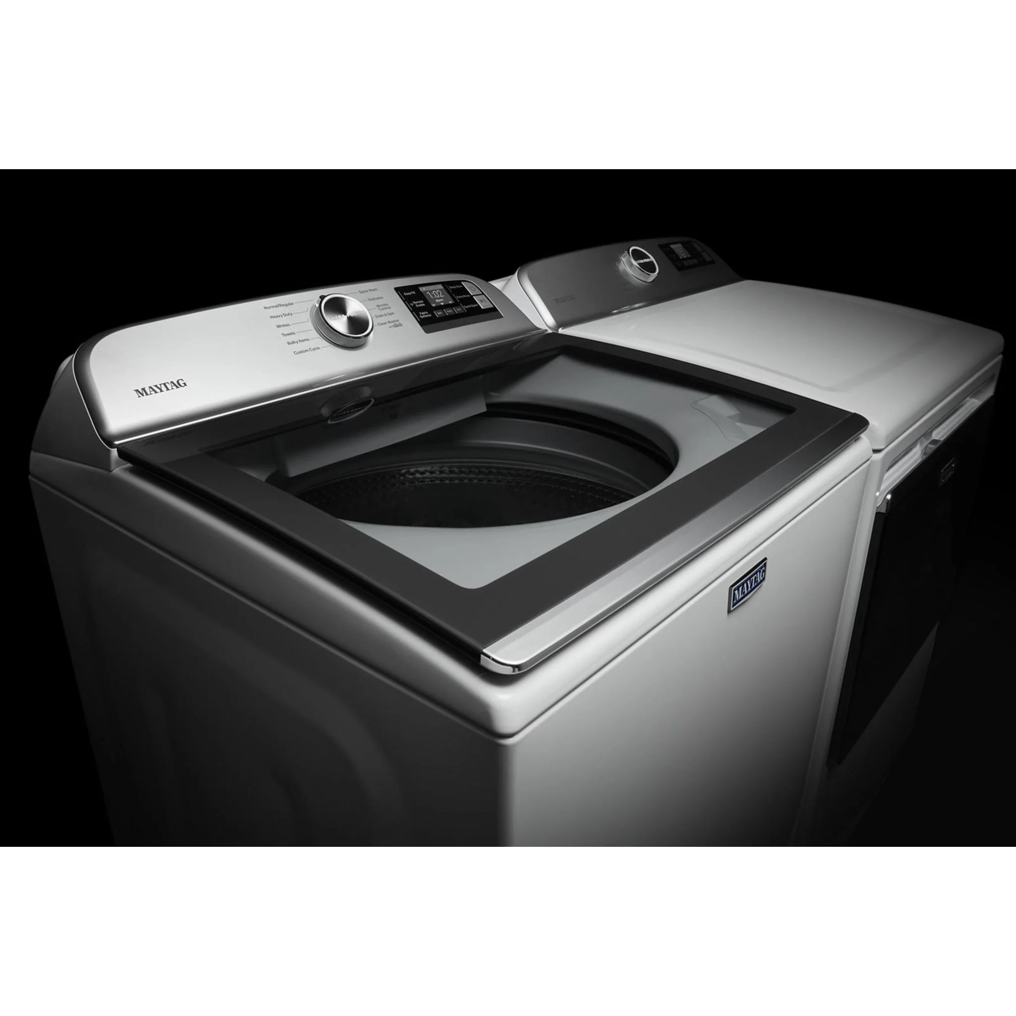 Maytag Smart Top Load Washer with Extra Power Button - 5.4cuft - White (MVW6230HW) - Image 46