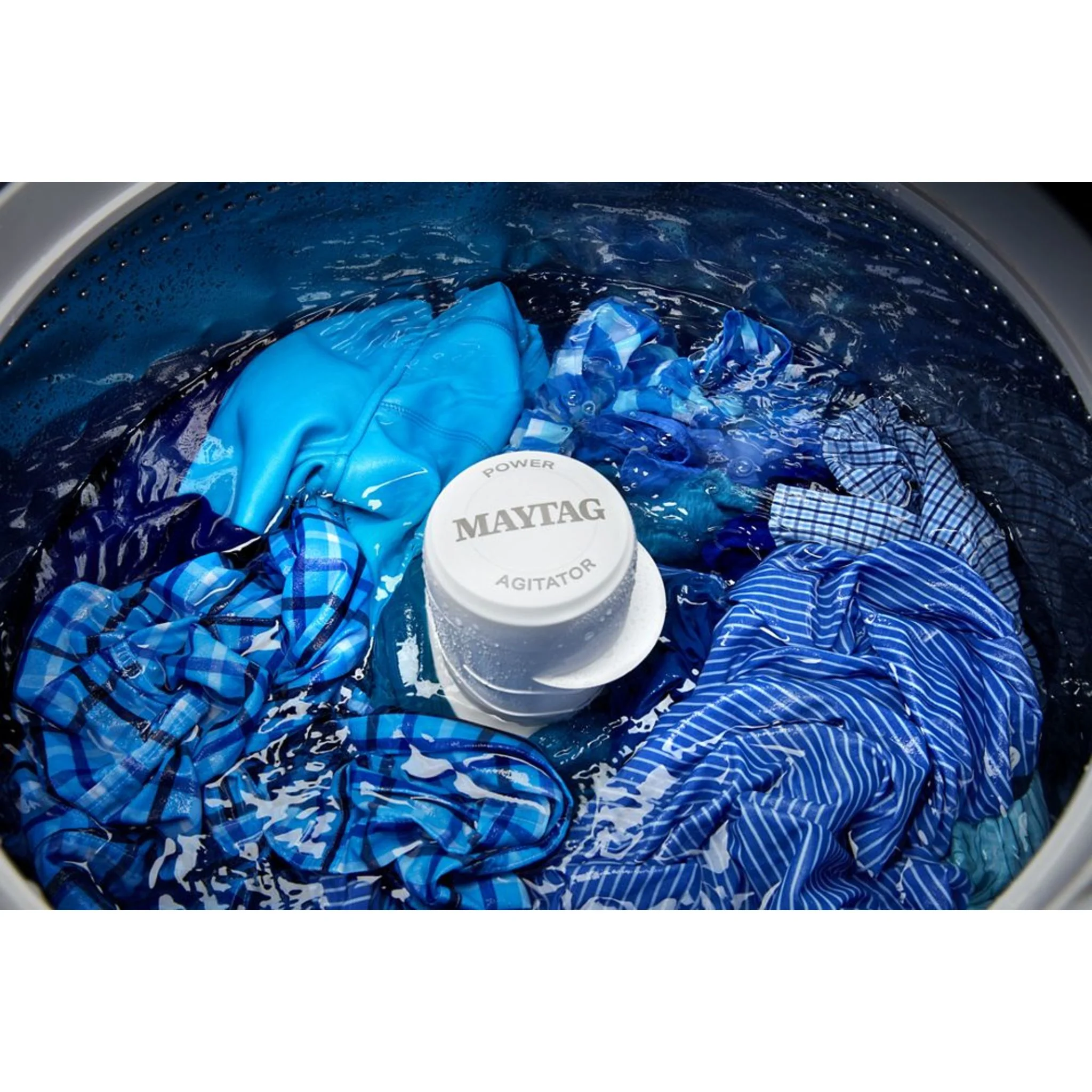 Maytag Smart Top Load Washer with Extra Power Button - 5.4cuft - White (MVW6230HW) - Image 50
