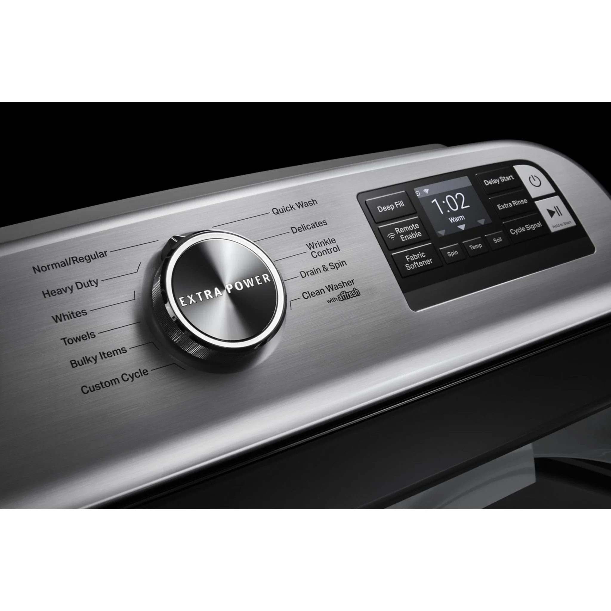Maytag Smart Top Load Washer with Extra Power Button - 5.4cuft - White (MVW6230HW) - Image 53