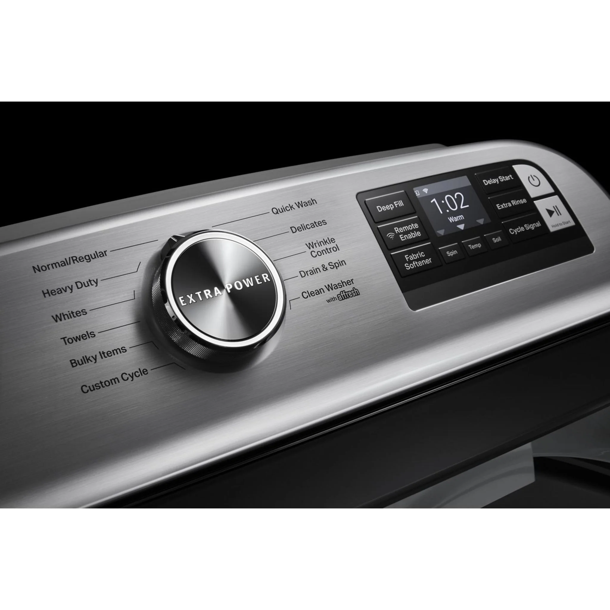 Maytag Smart Top Load Washer with Extra Power Button - 5.4cuft - White (MVW6230HW) - Image 58