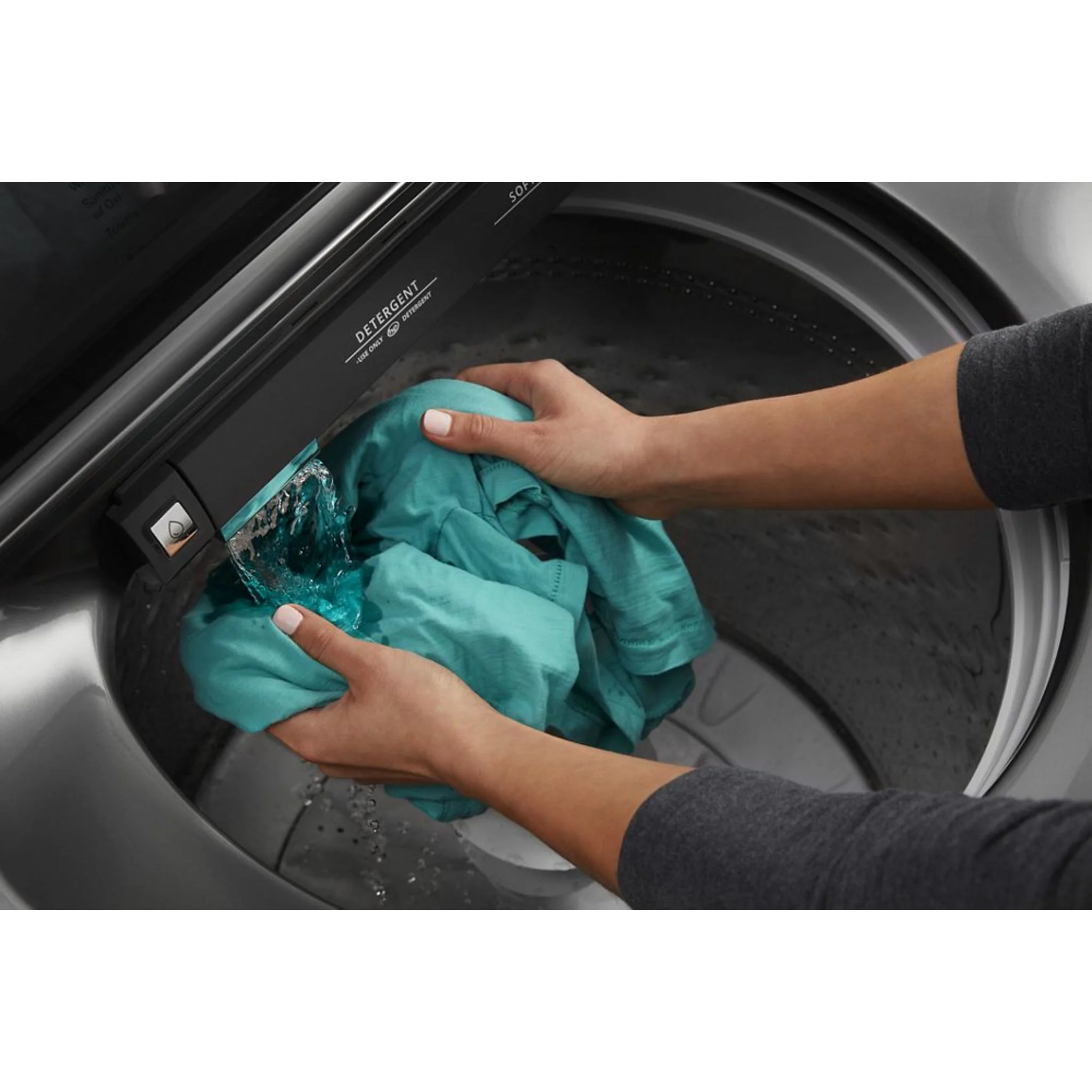 Maytag Smart Top Load Washer with Extra Power Button - 6.0  cu.ft. - Metallic Slate (MVW7230HC) - Image 16
