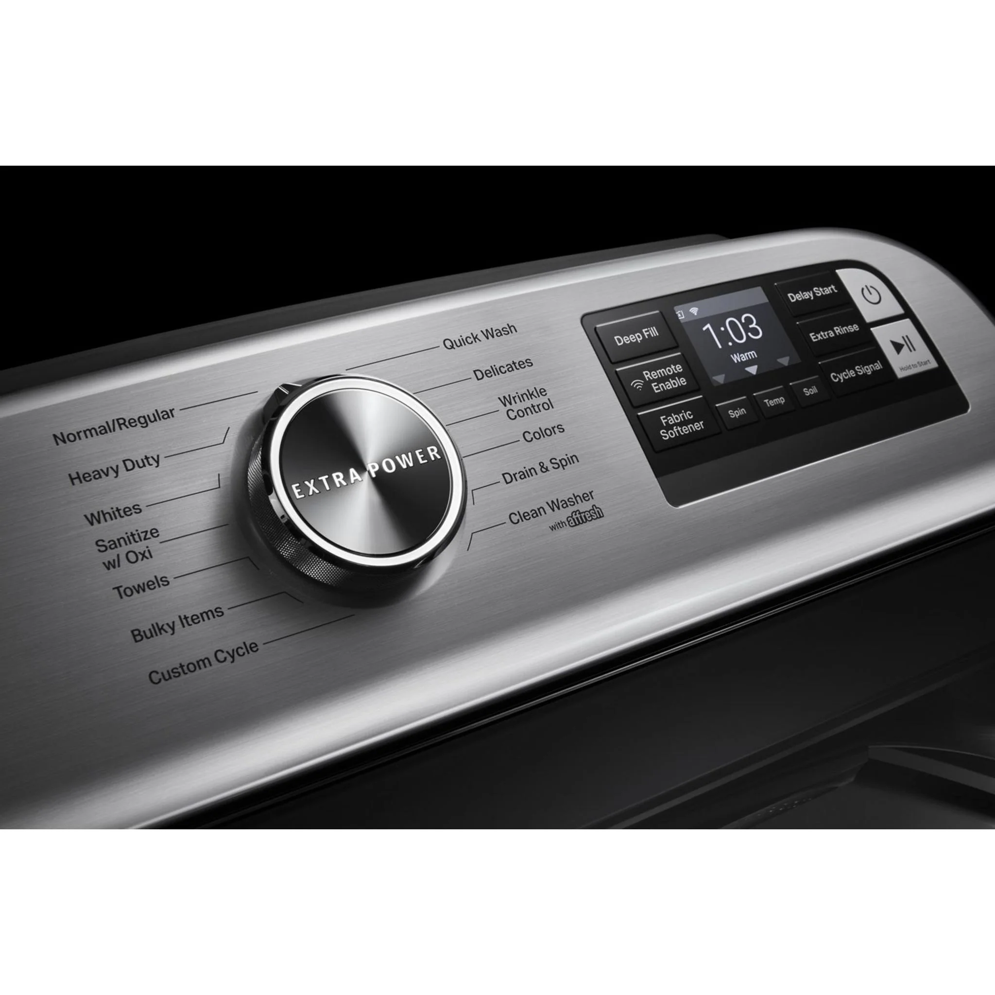 Maytag Smart Top Load Washer with Extra Power Button - 6.0  cu.ft. - Metallic Slate (MVW7230HC) - Image 18