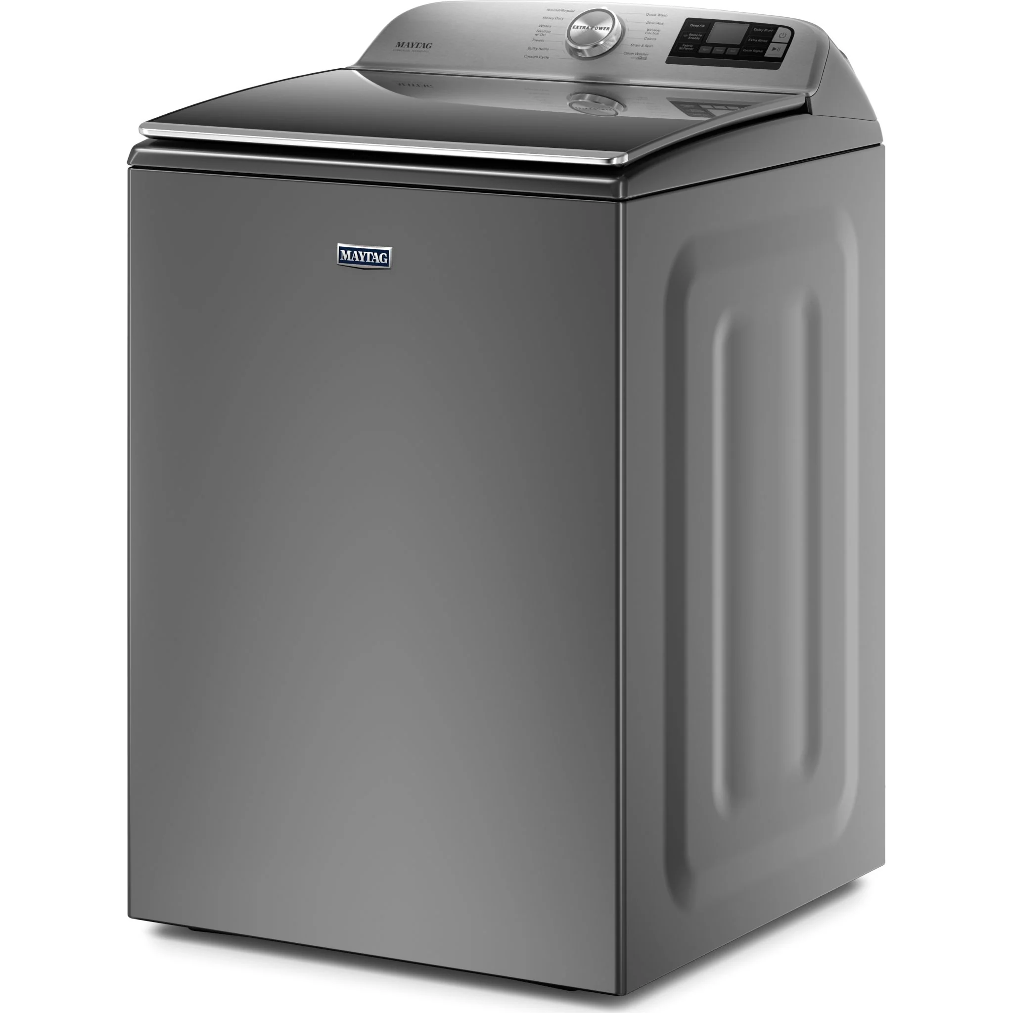 Maytag Smart Top Load Washer with Extra Power Button - 6.0  cu.ft. - Metallic Slate (MVW7230HC) - Image 3